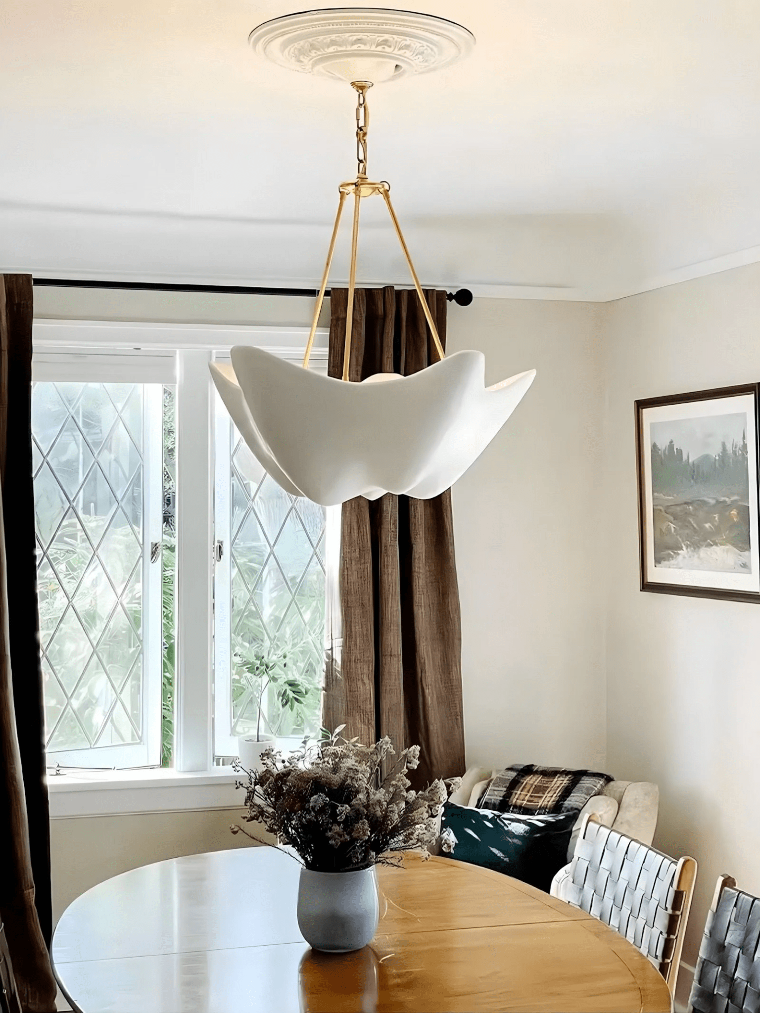 Emerson Modern Plaster Chandelier - Letslighting
