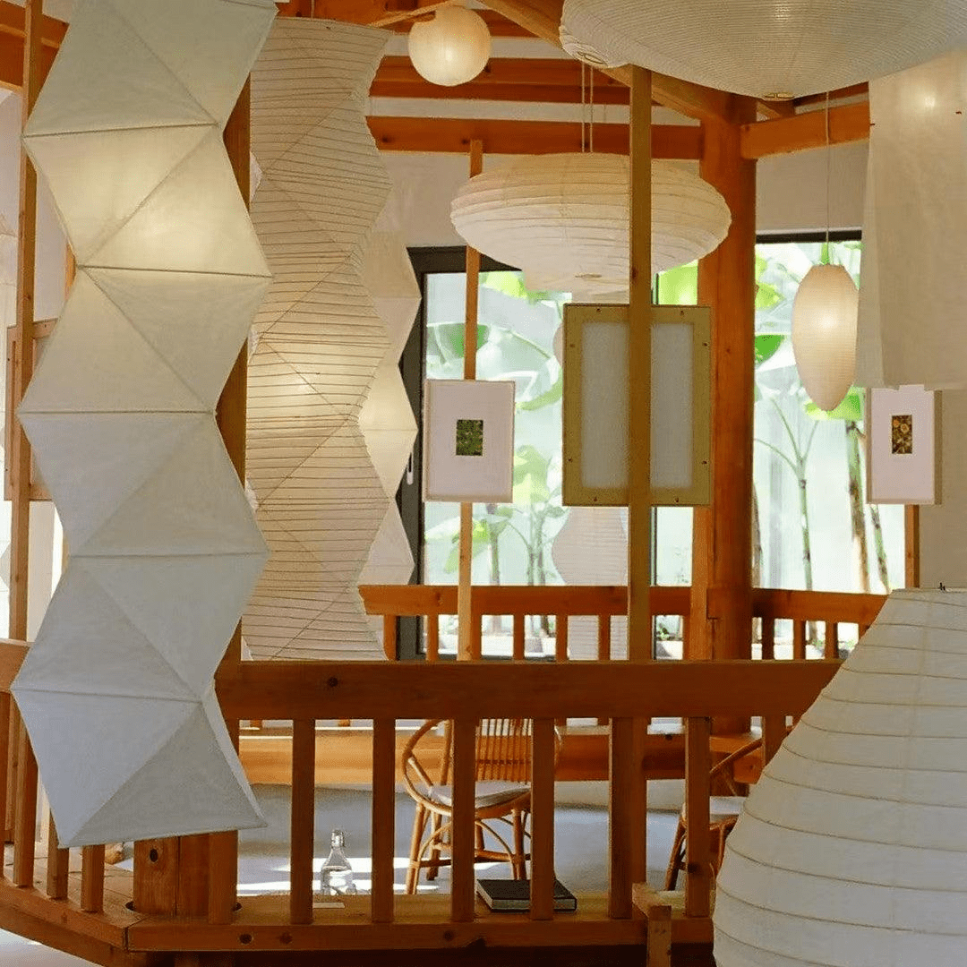 Origami Minimalist Paper Pendant Light - Letslighting