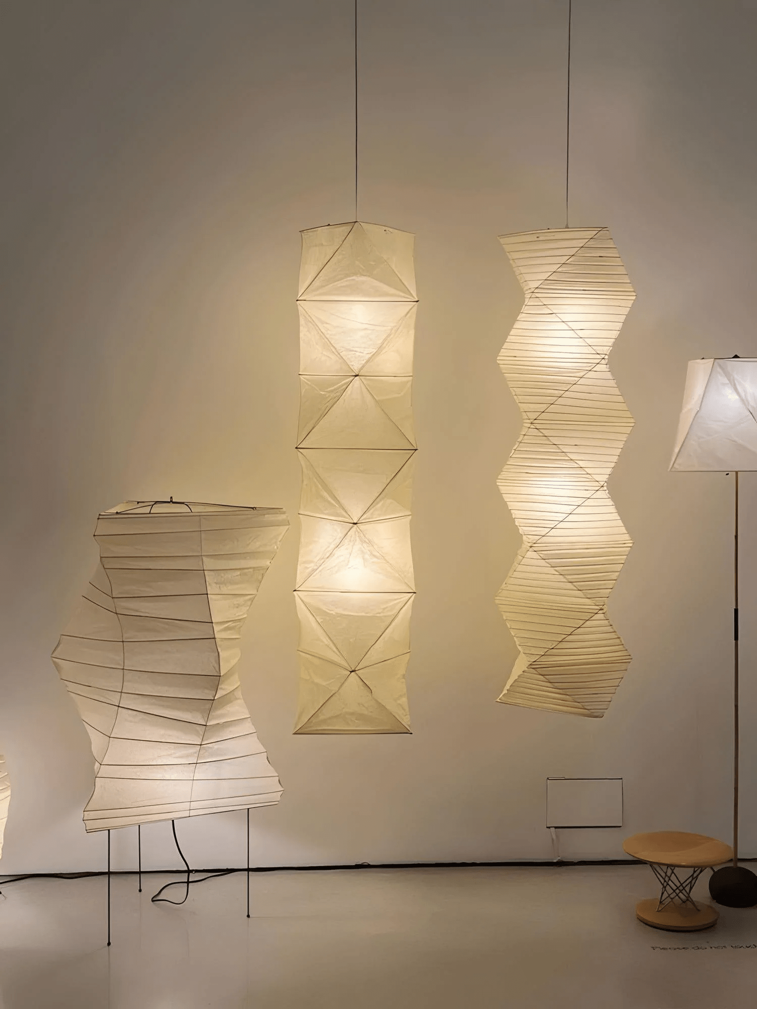 Origami Minimalist Paper Pendant Light - Letslighting