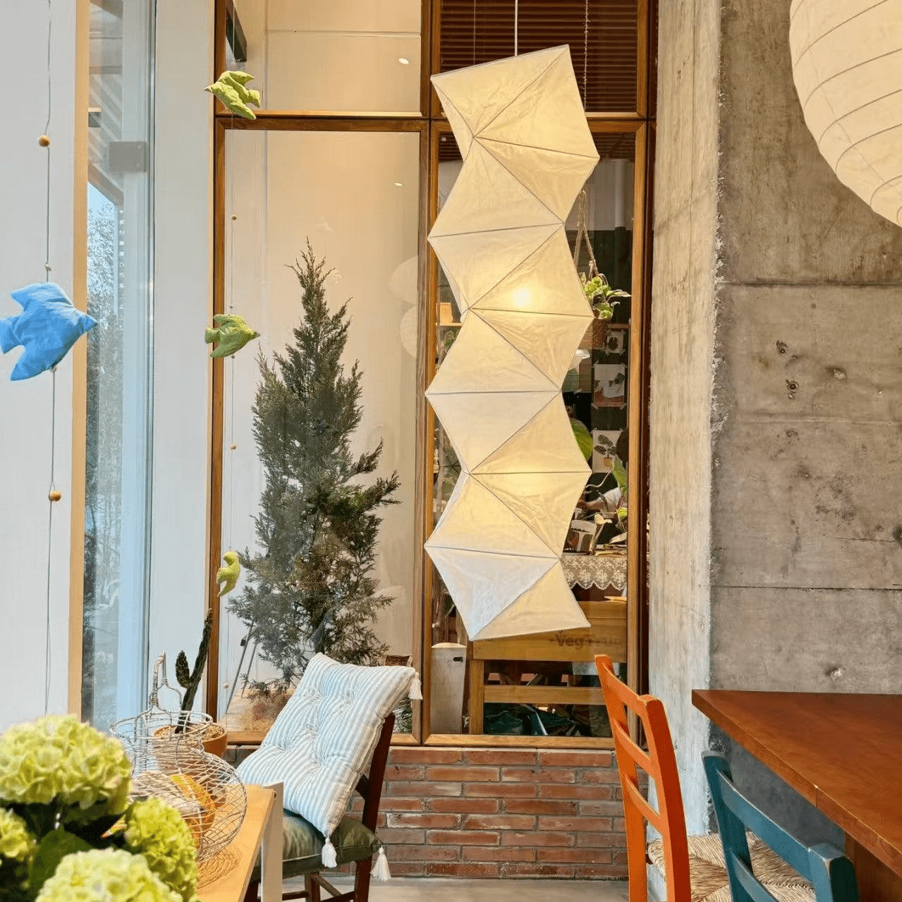Origami Minimalist Paper Pendant Light - Letslighting