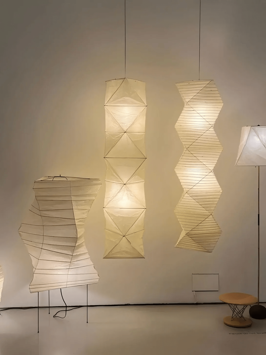 Origami Minimalist Paper Pendant Light - Letslighting