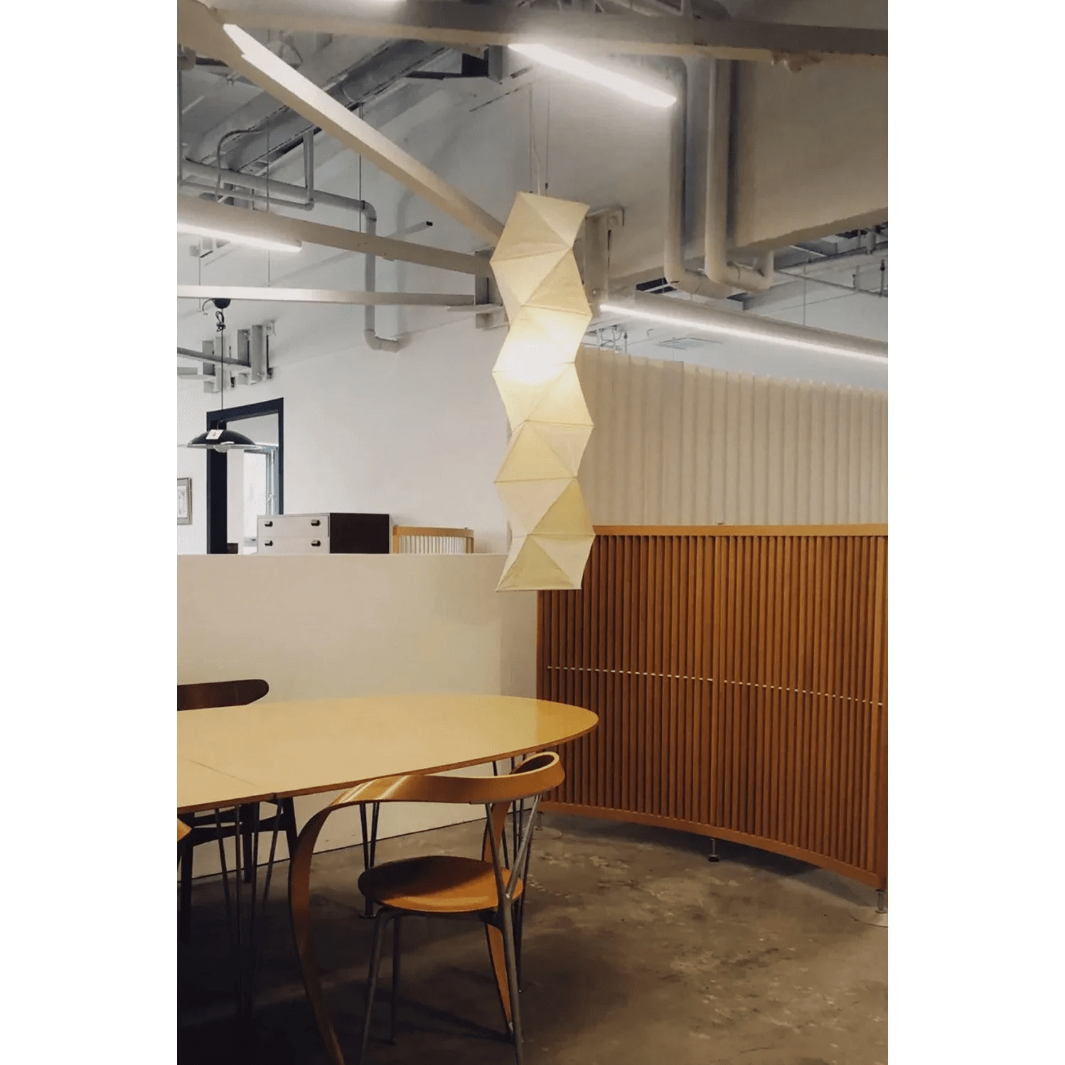 Origami Minimalist Paper Pendant Light - Letslighting