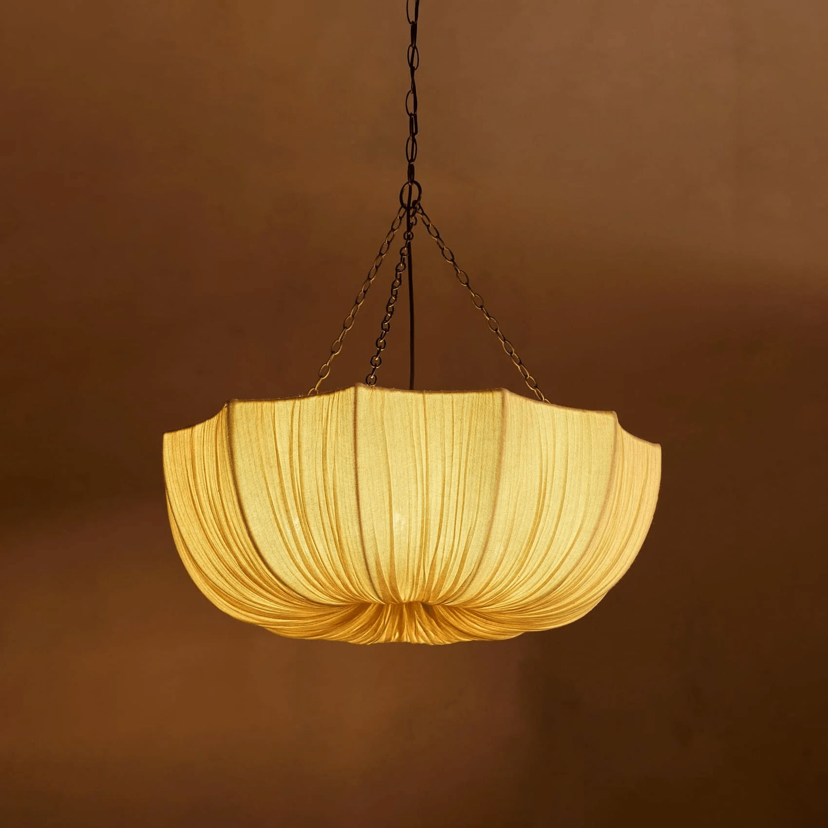 Aurelia Vintage Fabric Pendant Lamp - Letslighting