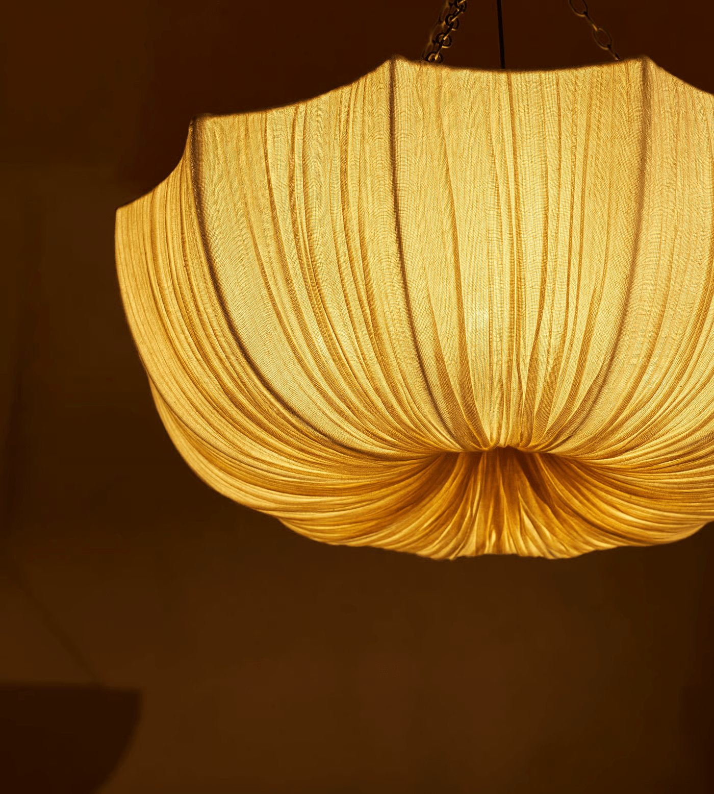 Aurelia Vintage Fabric Pendant Lamp - Letslighting