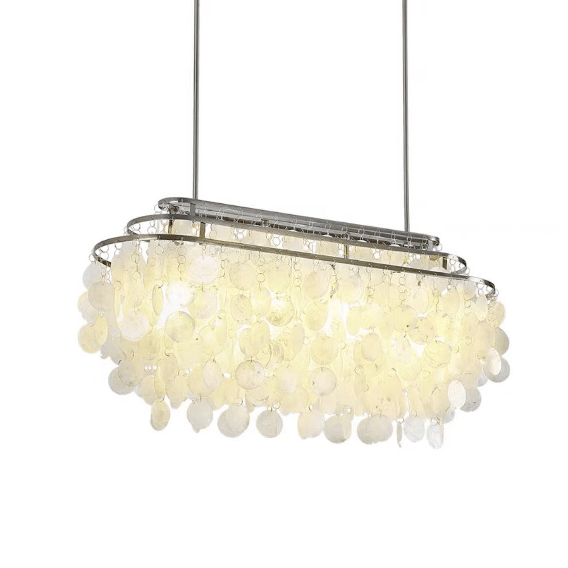 Lustra Pendant Lamp Round Shell Ring - Letslighting
