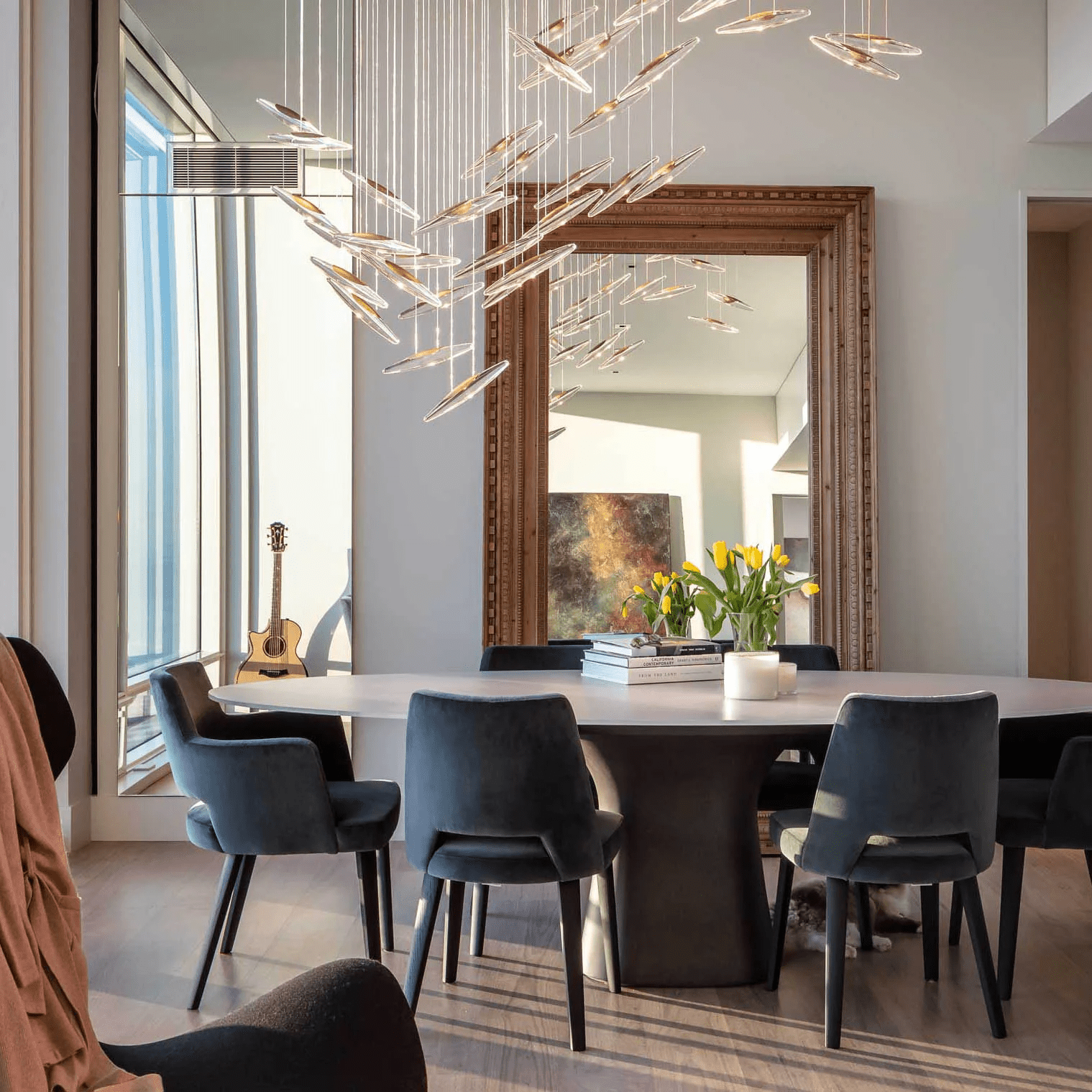 Armira Luxury Moonlight Whispers Glass Chandelier - Letslighting