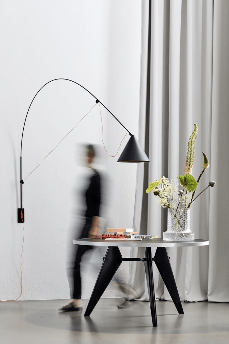 Lustra Wall Lamp Arc Cone Minimalist - Letslighting