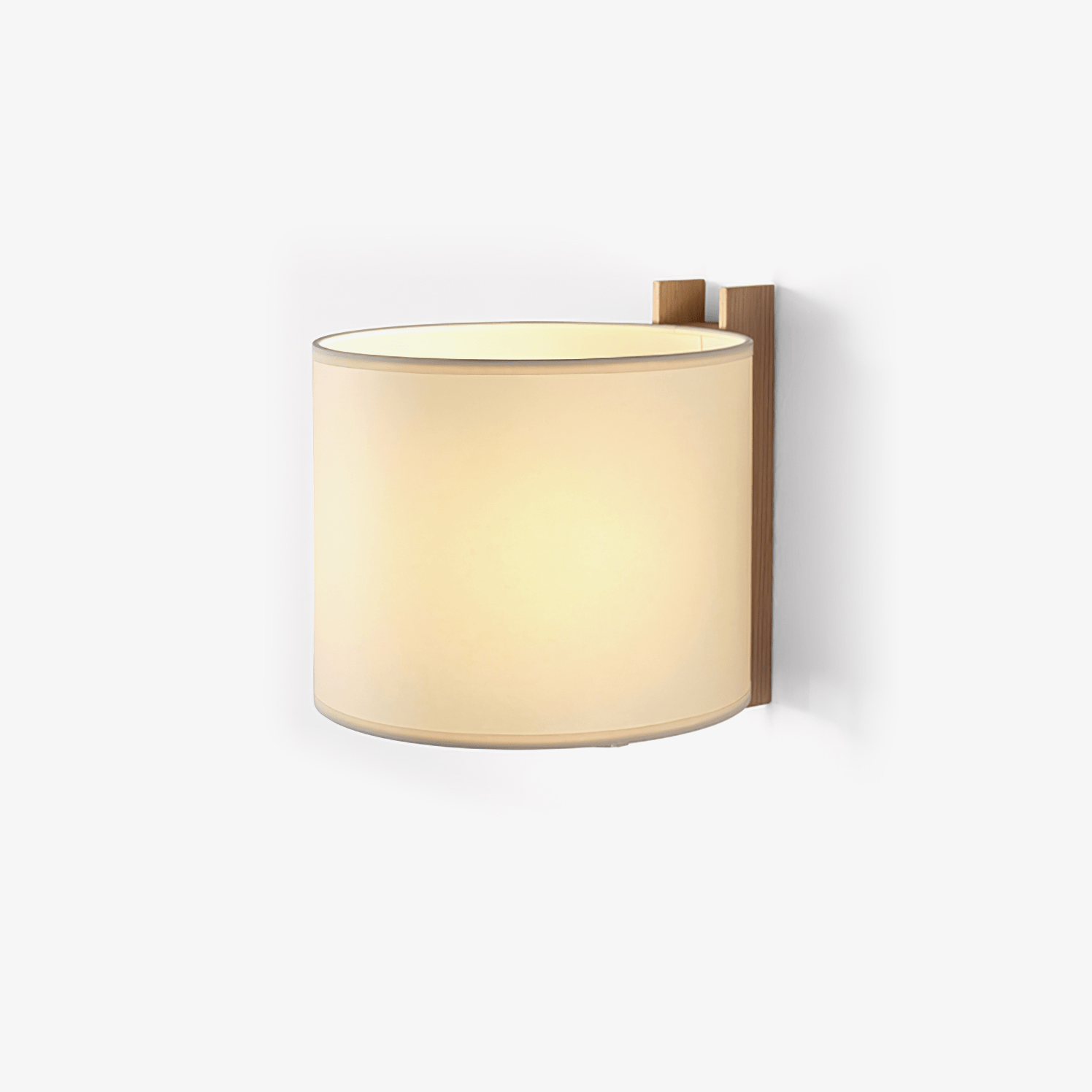 Aura Minimalist Fabric Wall Light - Letslighting