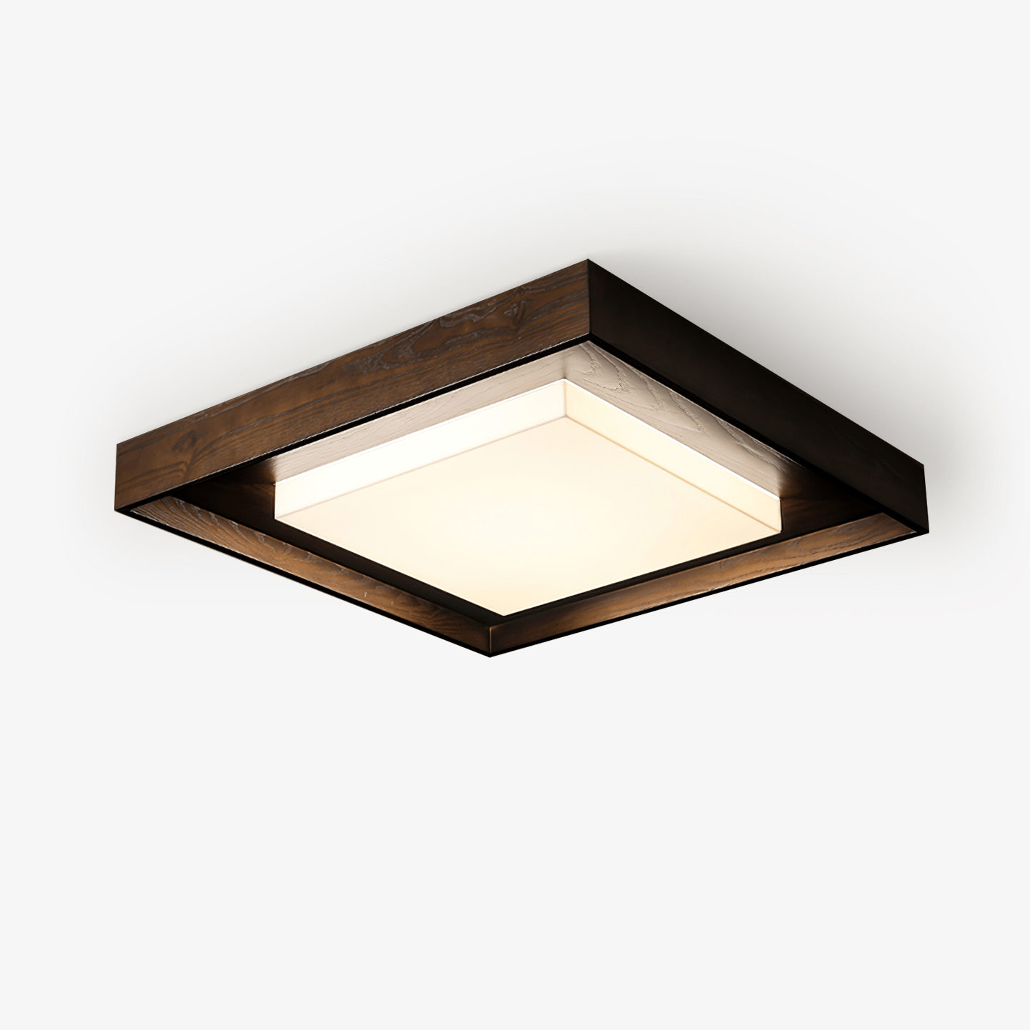 Auro Rustic Wood Ceiling Light - Letslighting