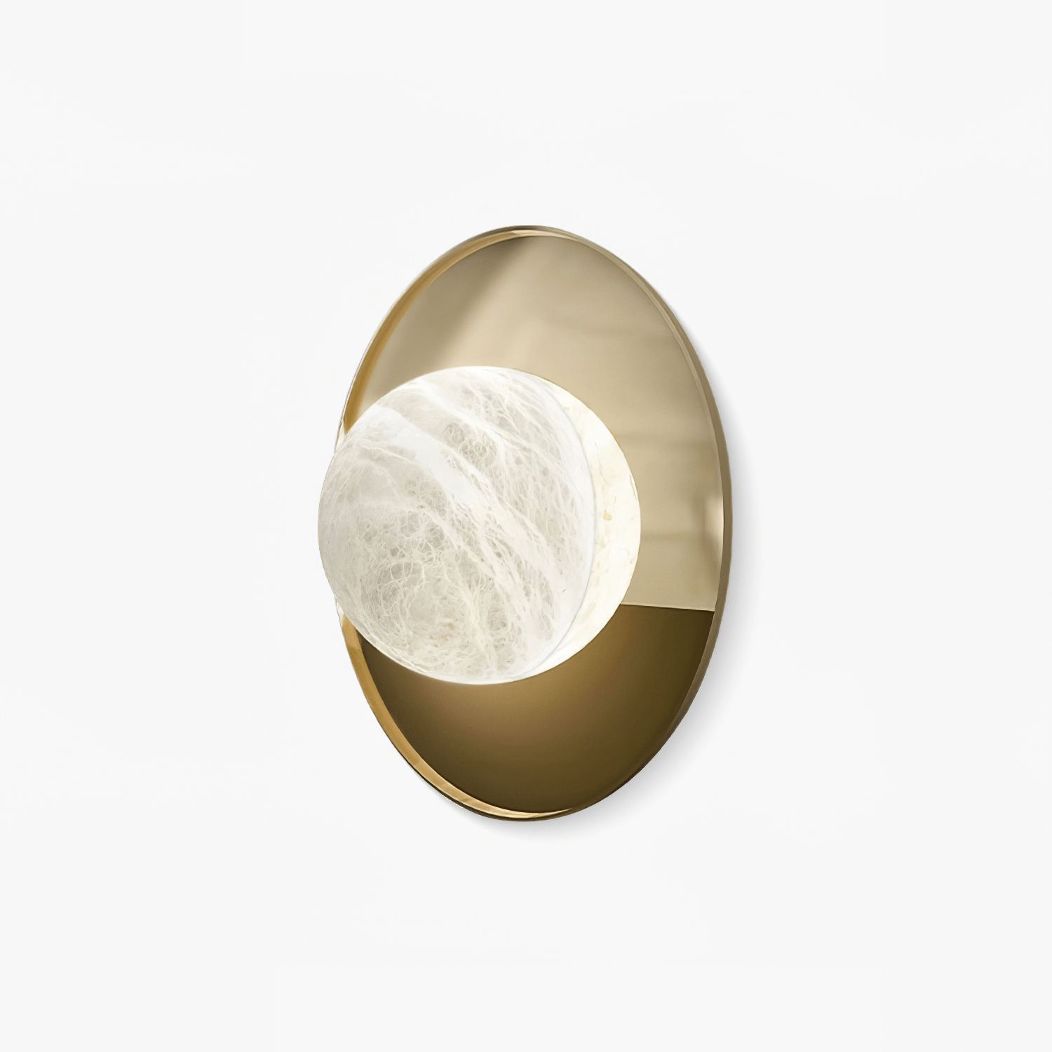 Lyra Modern Alabaster Wall Light