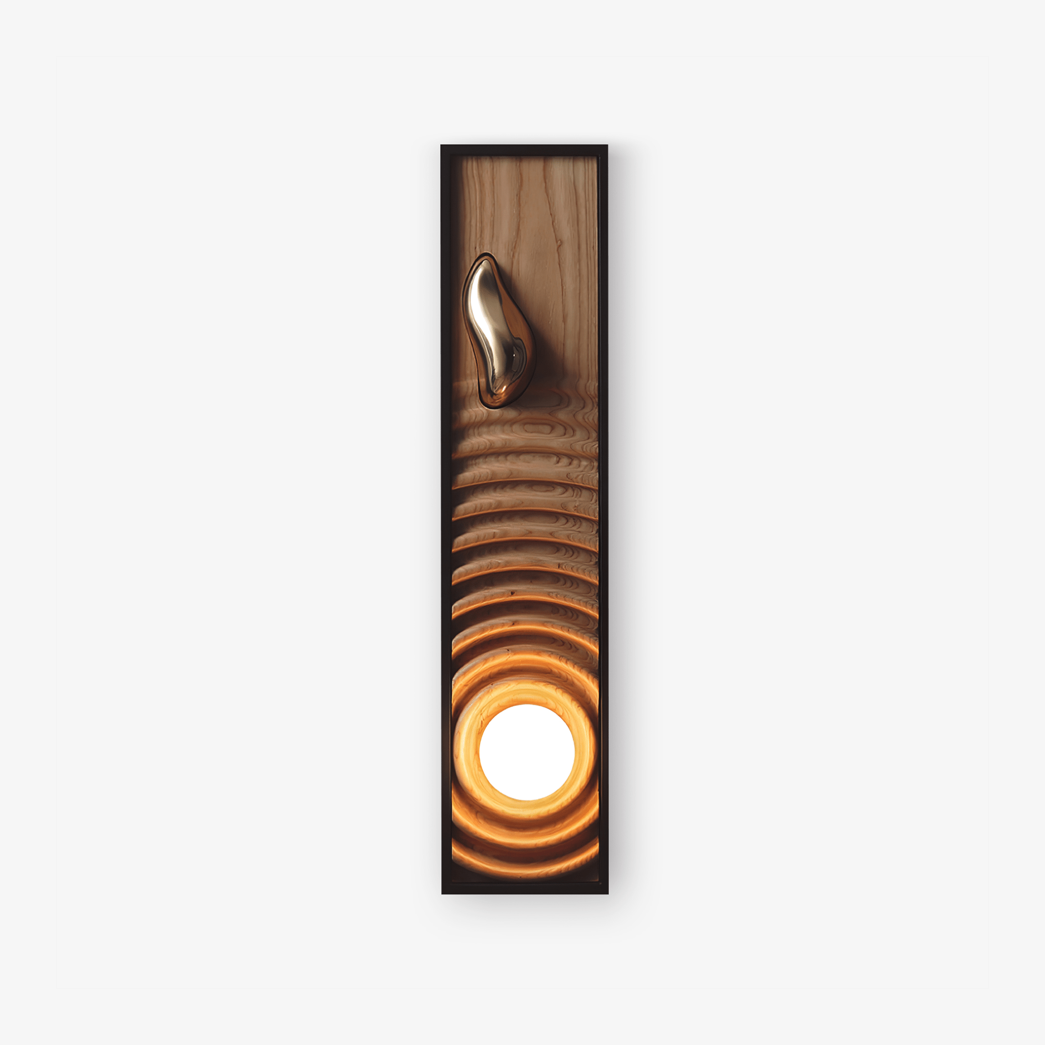 Caleb Vintage Wood Wall Lamp - Letslighting