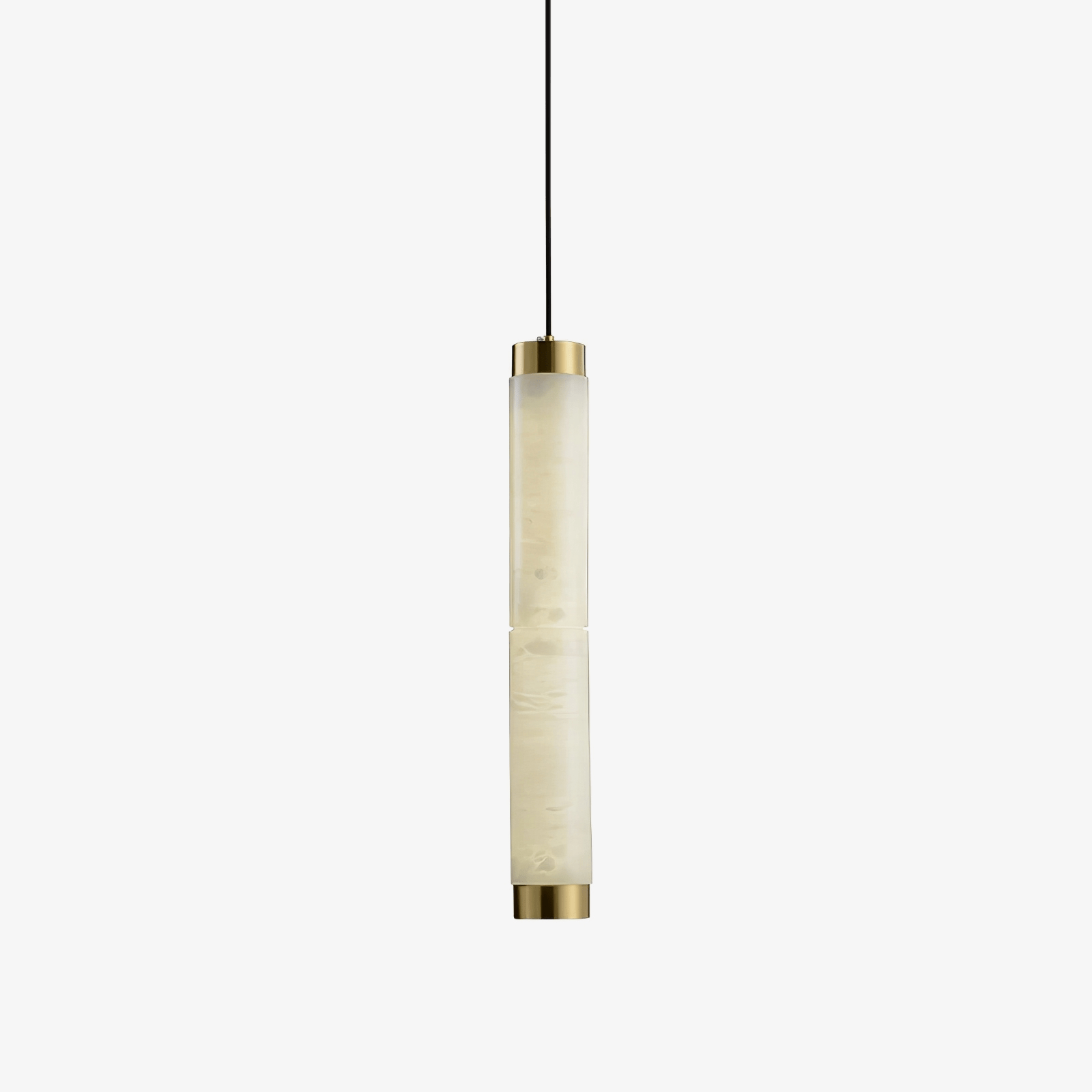 Lira Cylindrical Alabaster Pendant Light