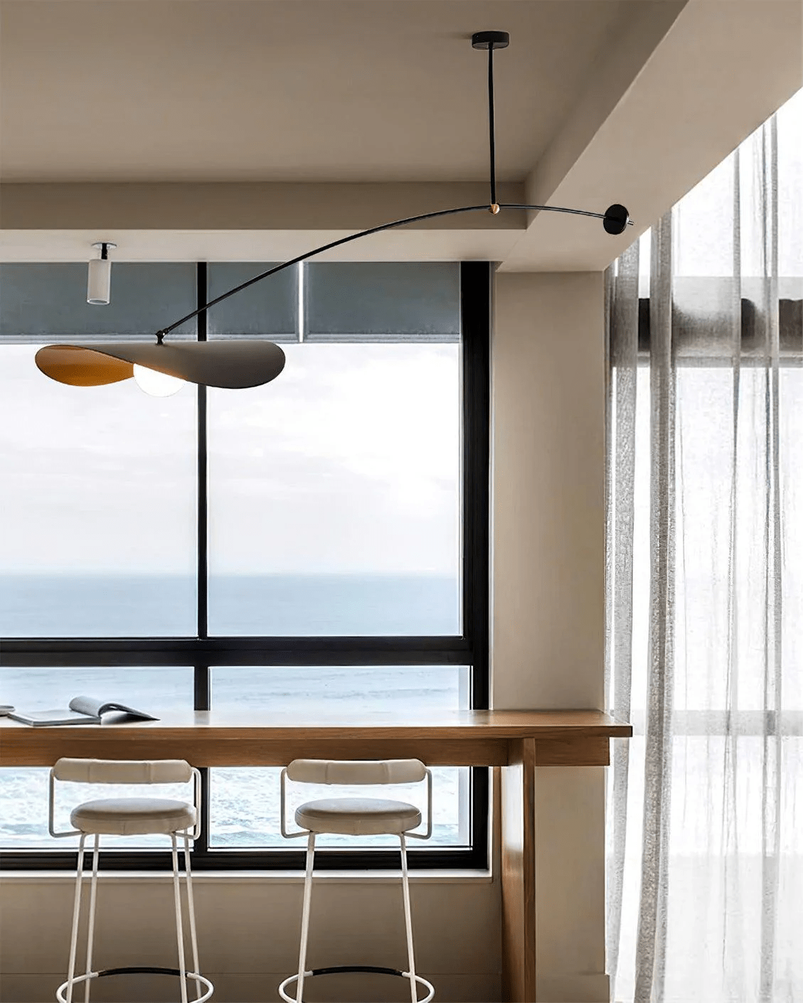 Arcflow Dynamic Curve Pendant Light - Letslighting