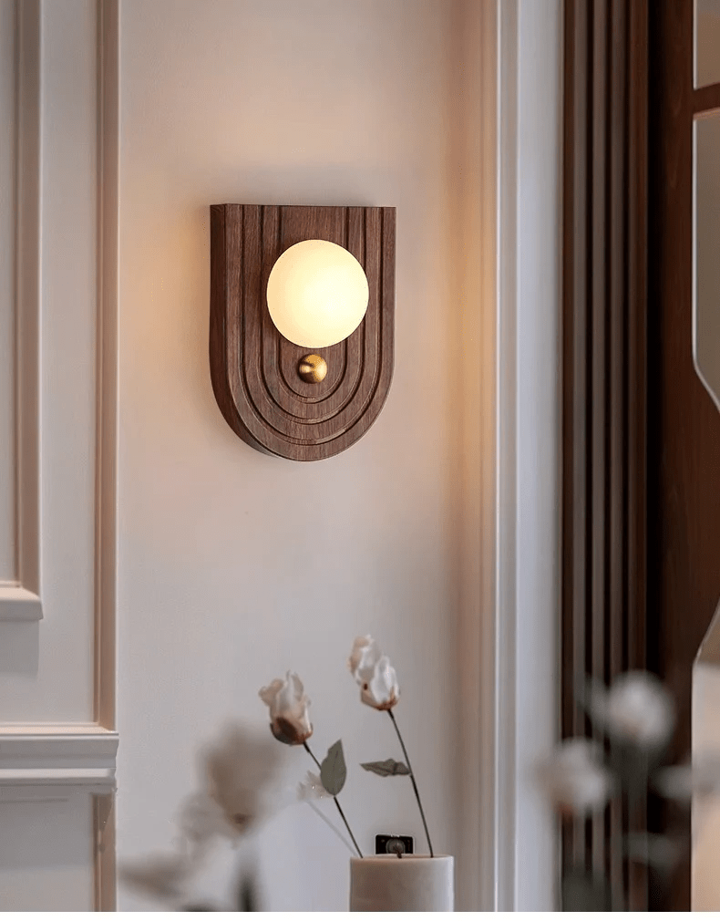 Koyan Minimalist Alabaster Wall Light