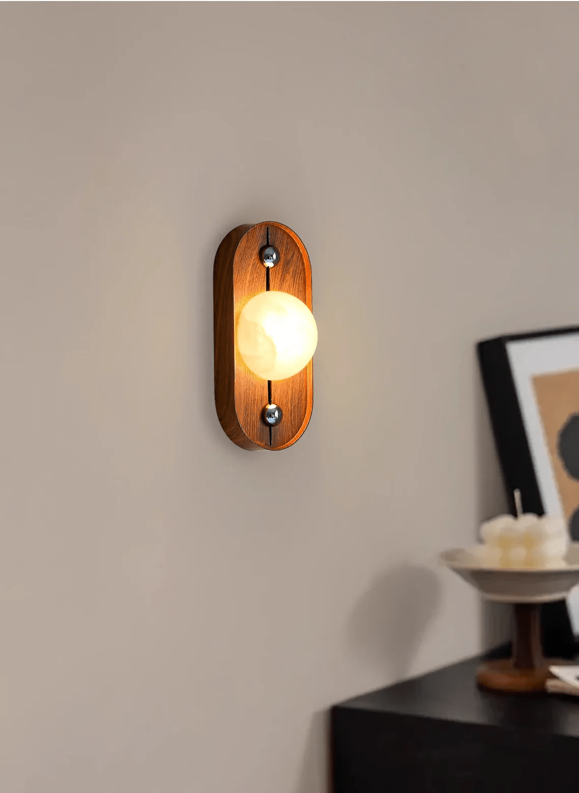 Koyan Minimalist Alabaster Wall Light