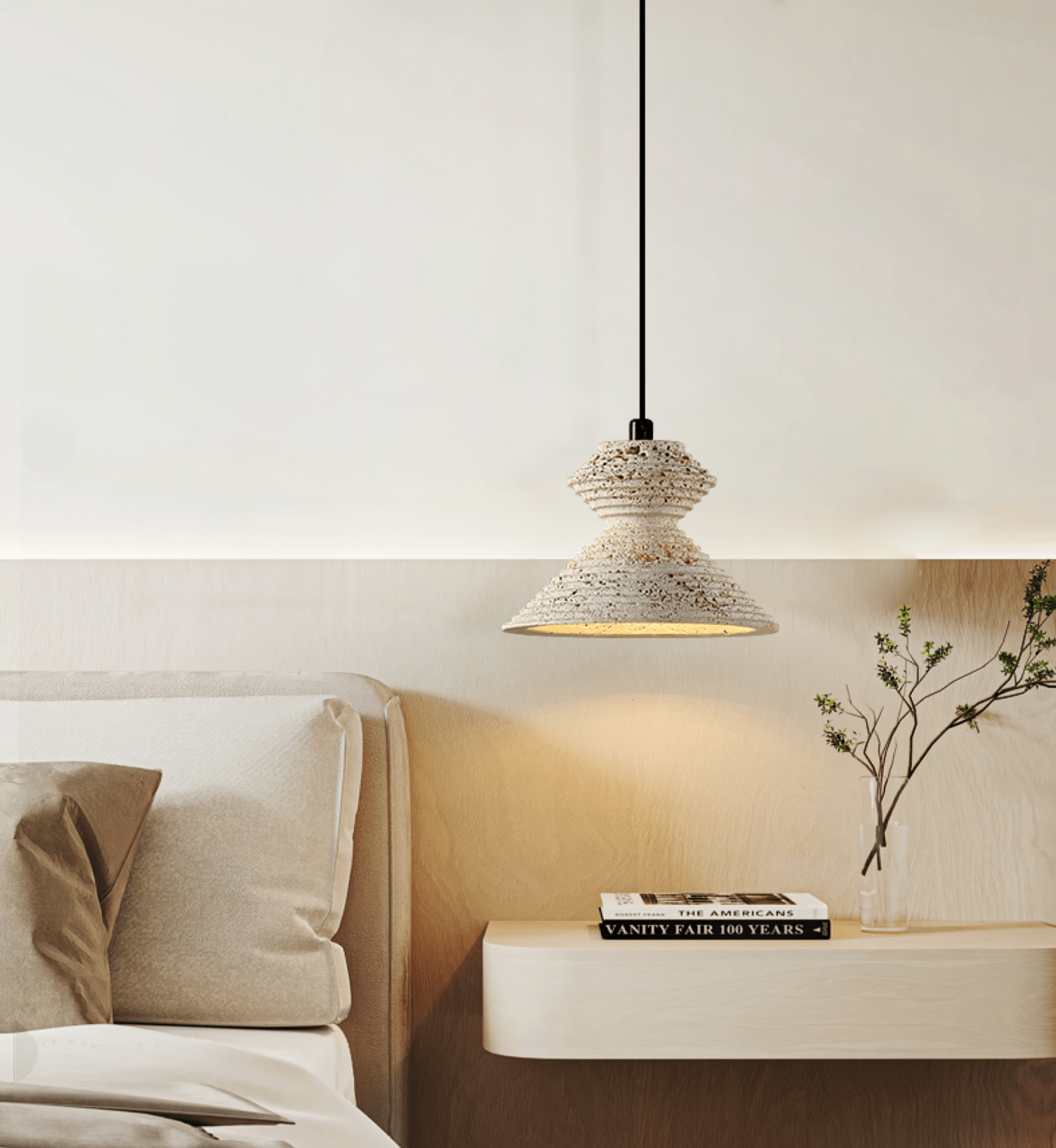 Eira Travertine Pendant Light - Letslighting