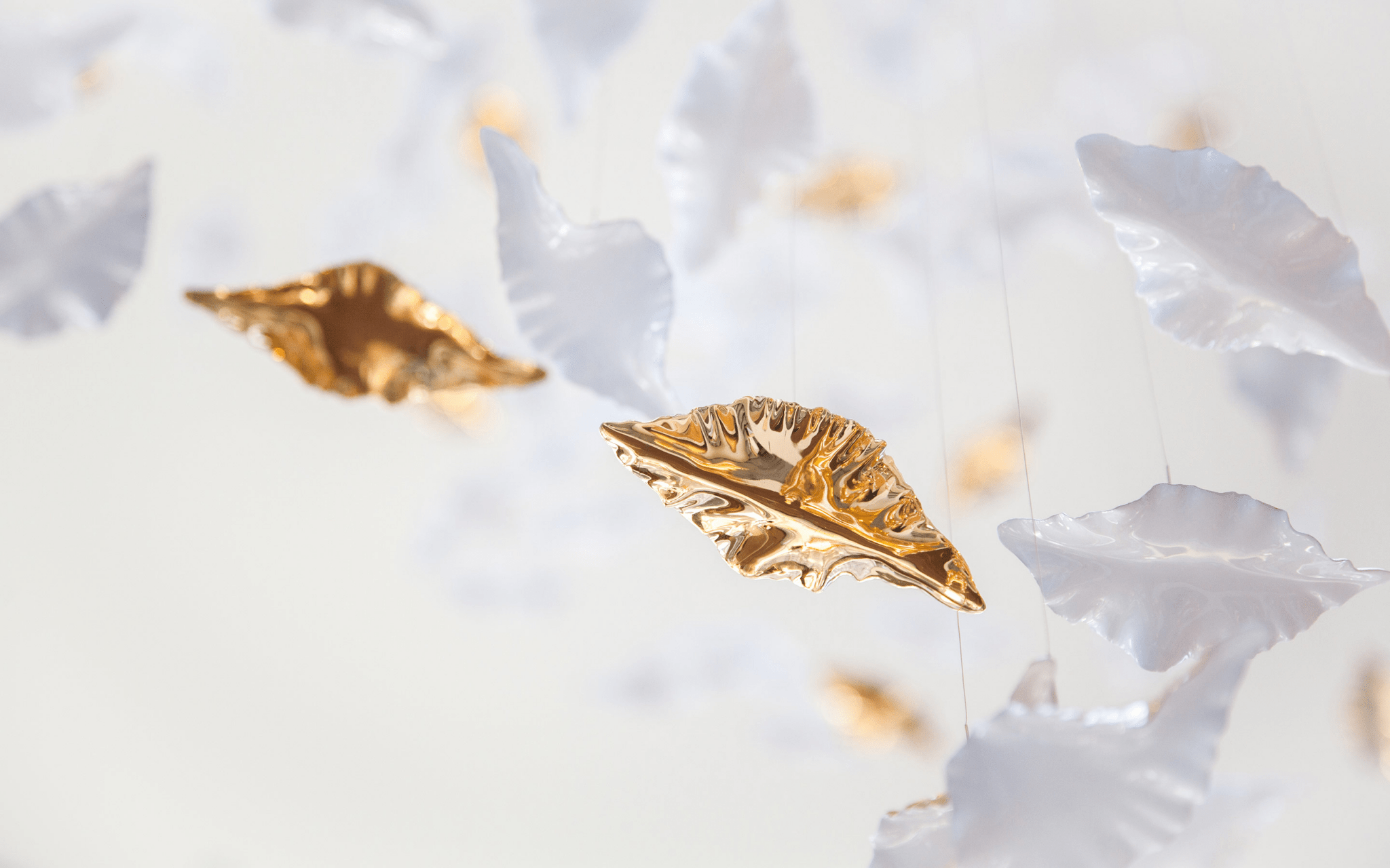 Leaf Twisted Sculptural Customize Chandelier - Letslighting