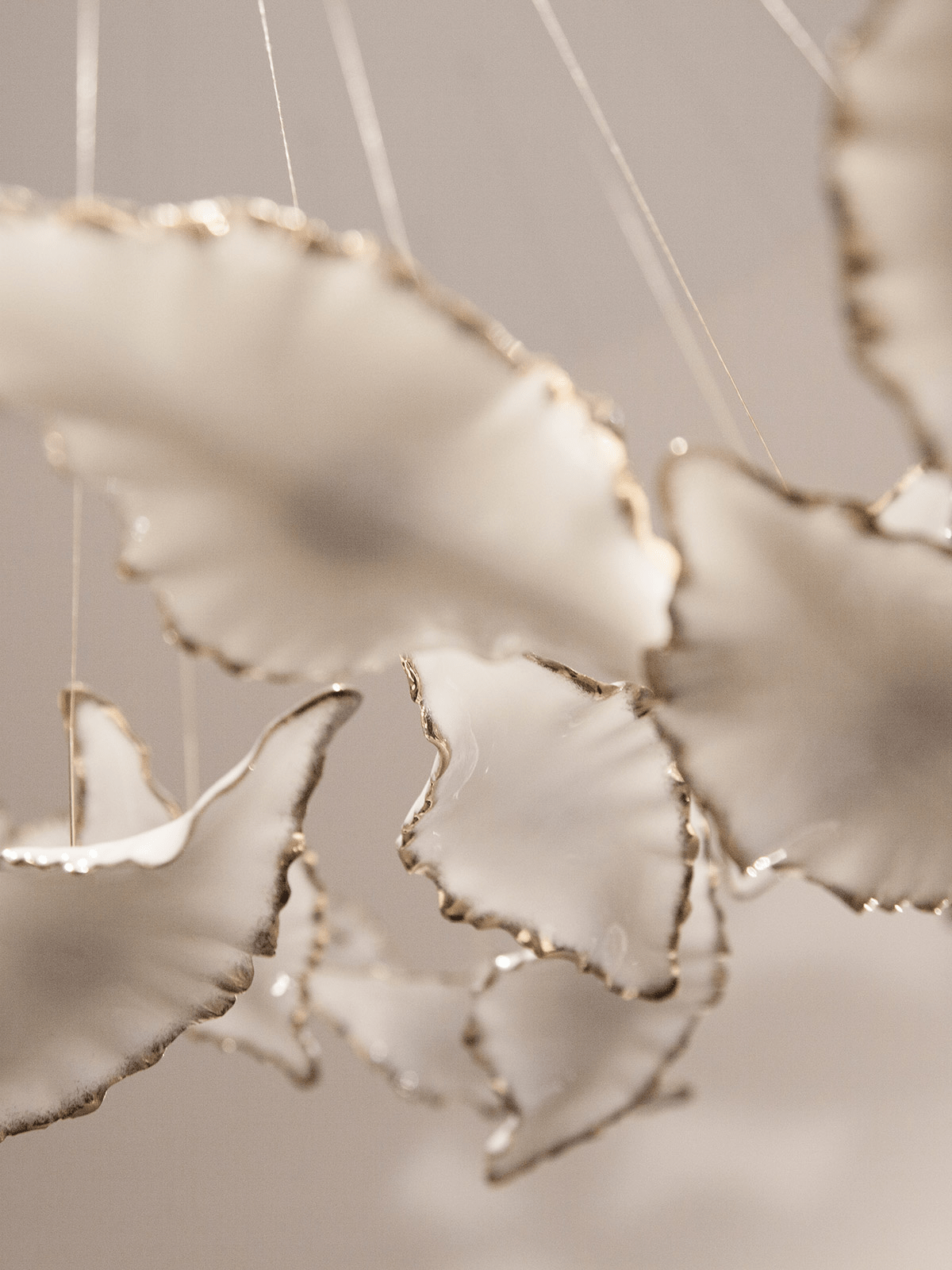 Leaf Twisted Sculptural Customize Chandelier - Letslighting