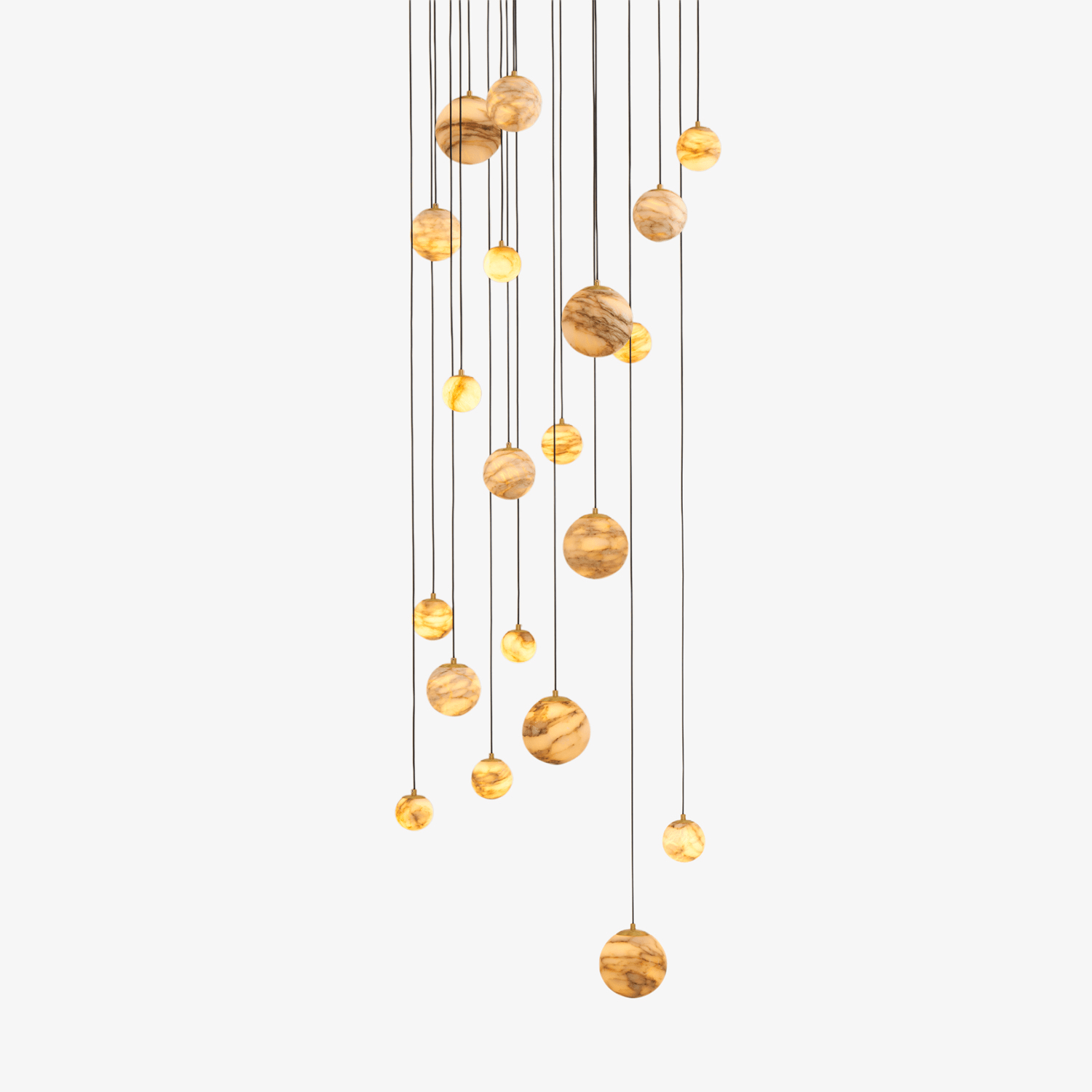 Sultana Alabaster Cluster Chandelier - Letslighting