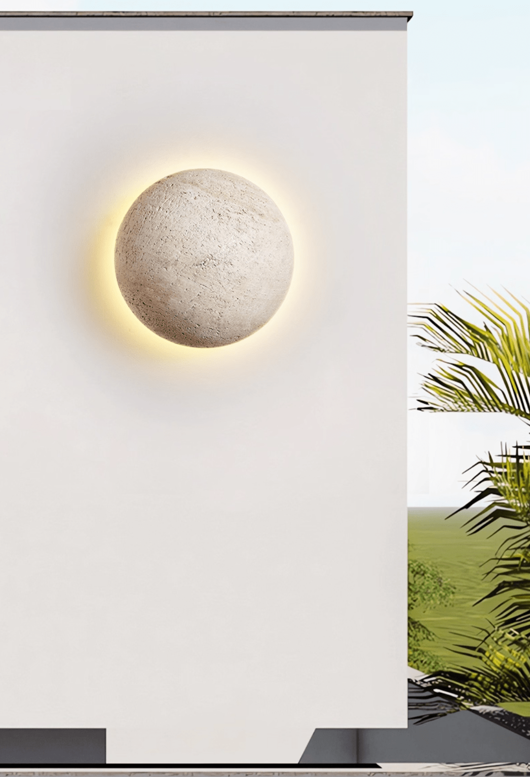 Pebble Stone Wall Light - Letslighting