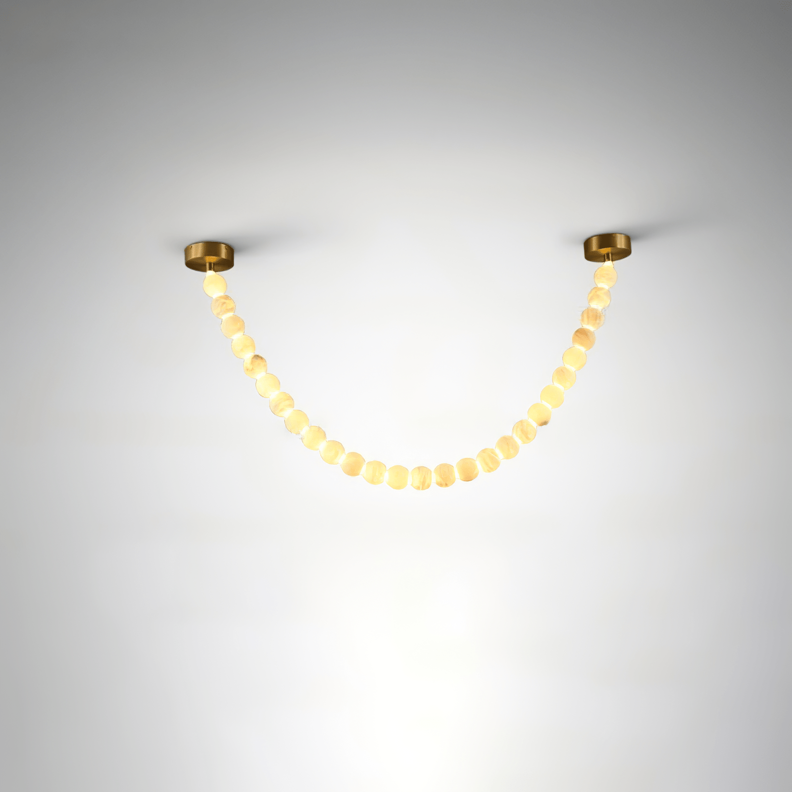 Alabaster Pearl Necklace Chandelier - Letslighting