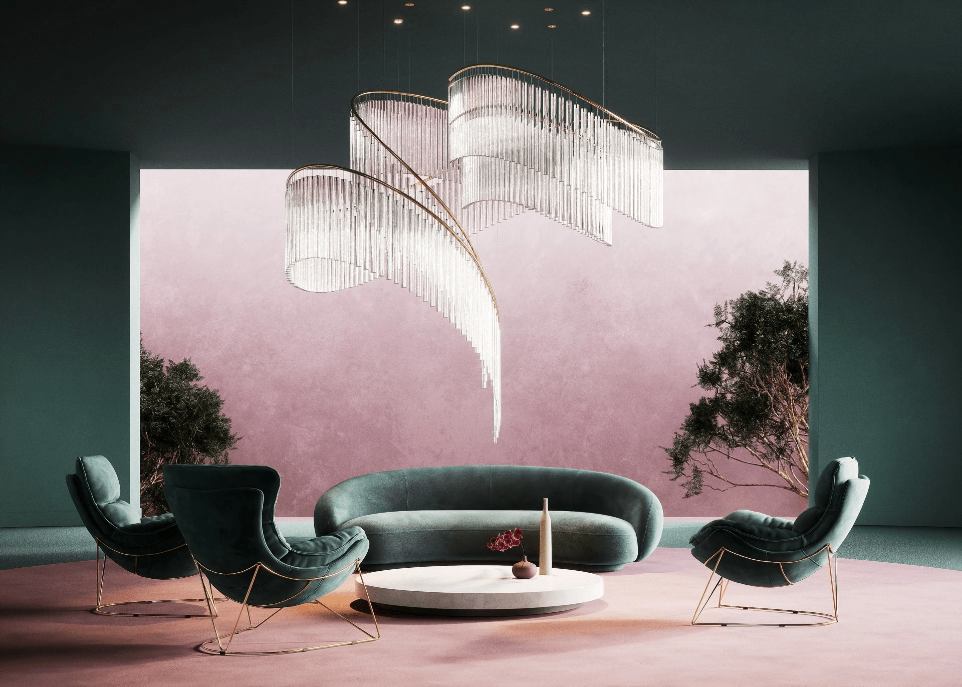 Crystal Spin Customize Chandelier - Letslighting