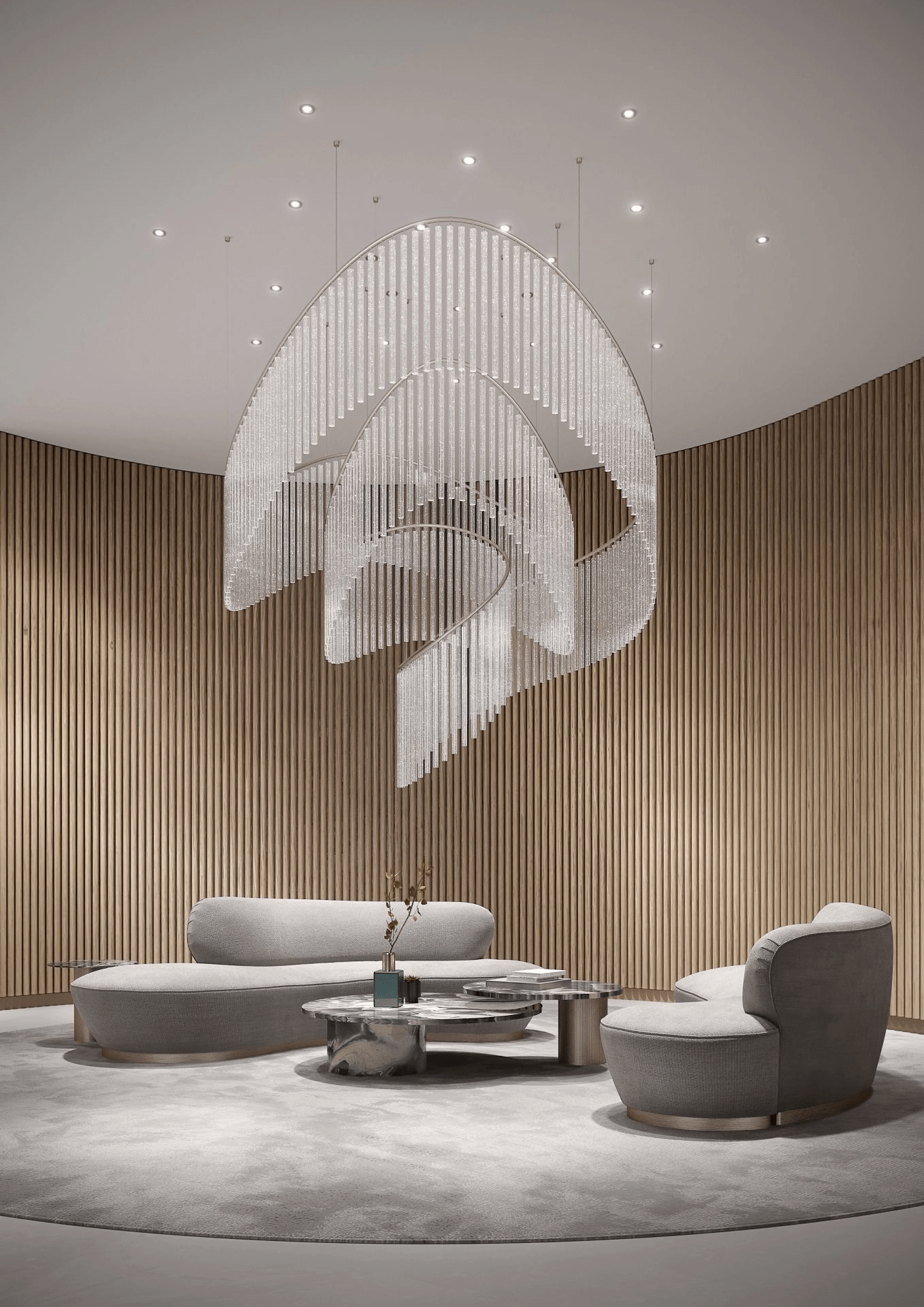 Crystal Spin Customize Chandelier - Letslighting