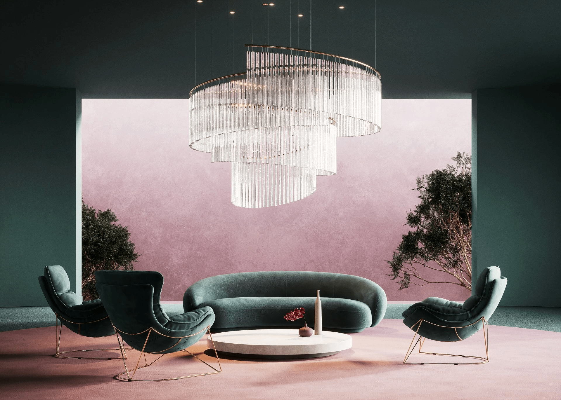 Crystal Spin Customize Chandelier - Letslighting