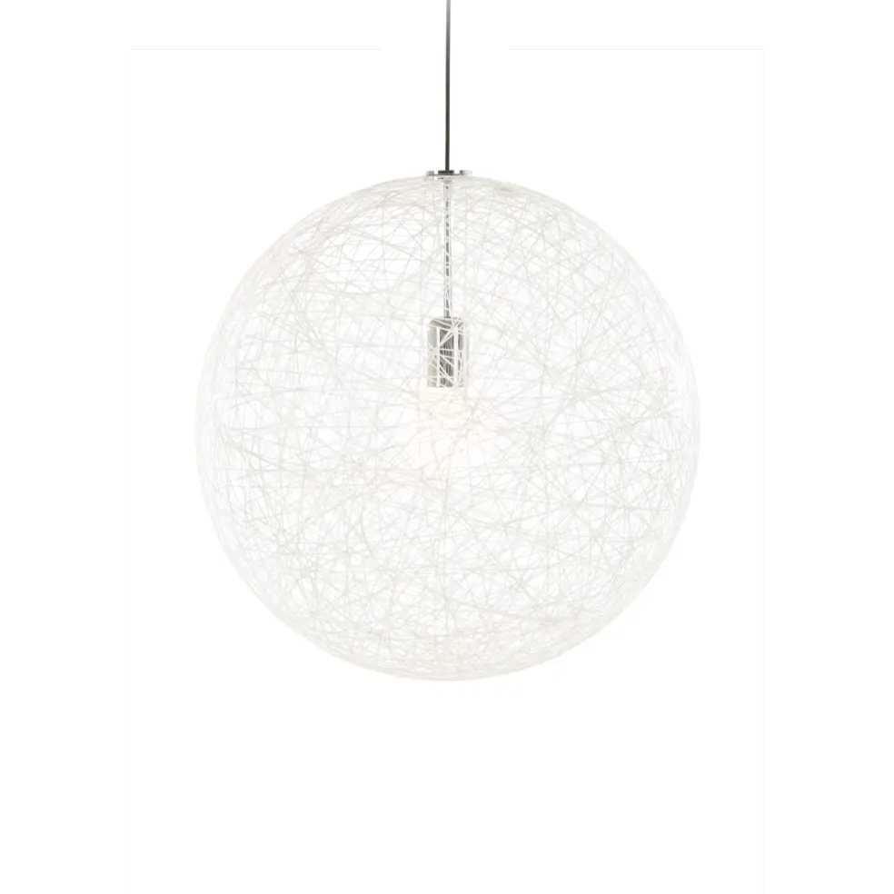 Spherical Modern Metal & Polymers Pendant Light