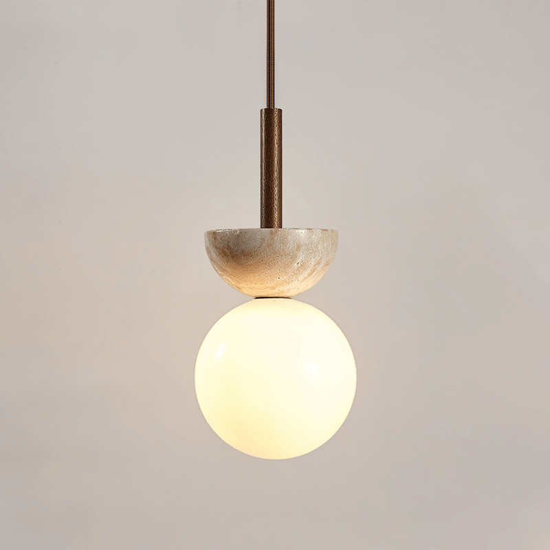 Duo Modern Wood Pendant Light