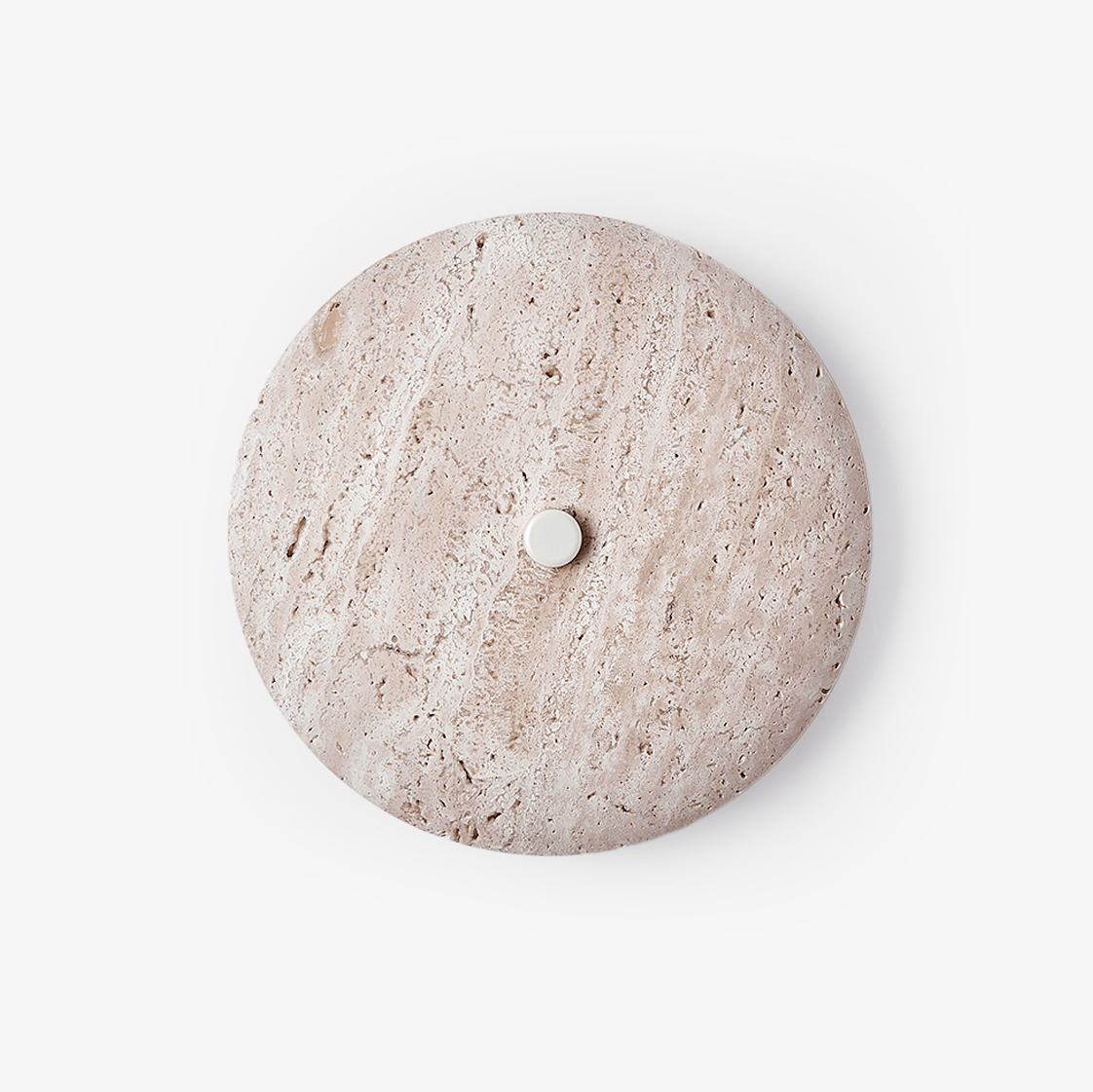 Mesa Minimalist Travertine Wall Light