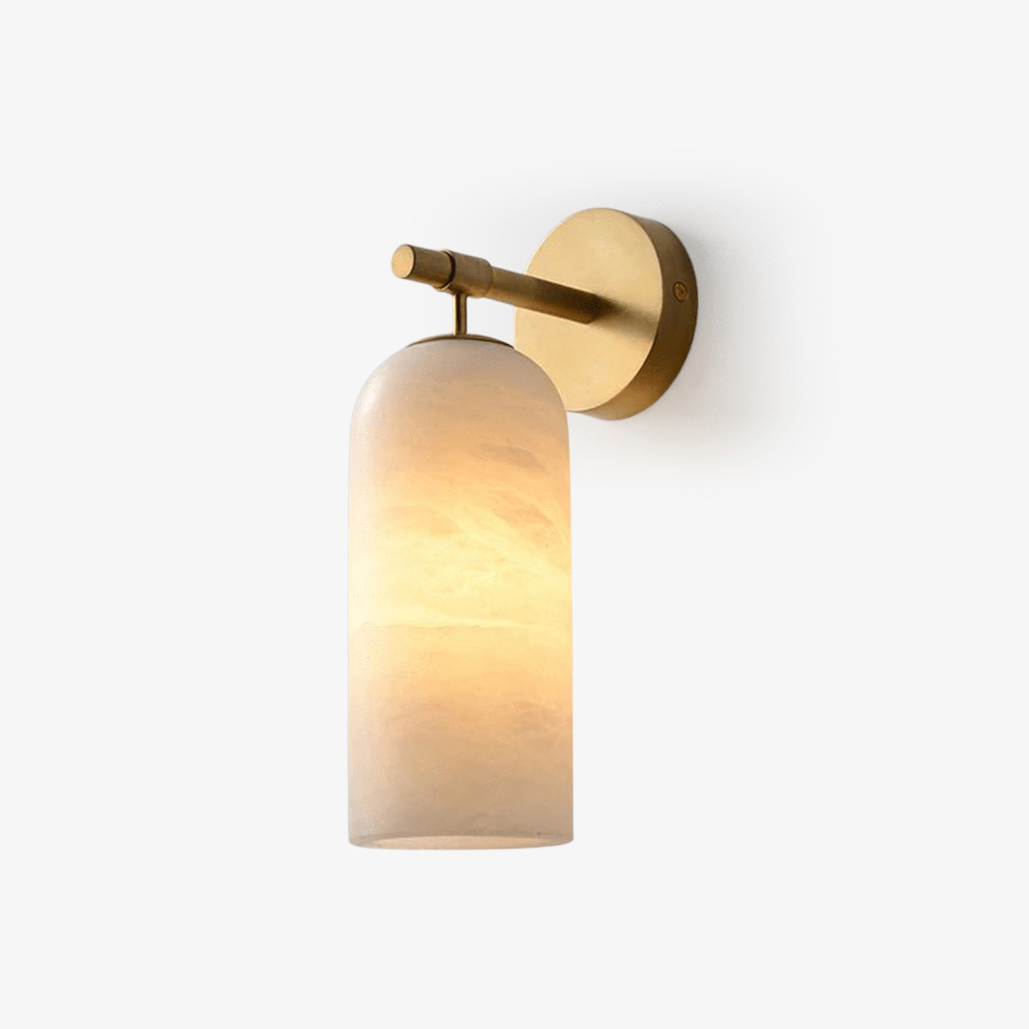 Pillar Modern Alabaster Wall Light