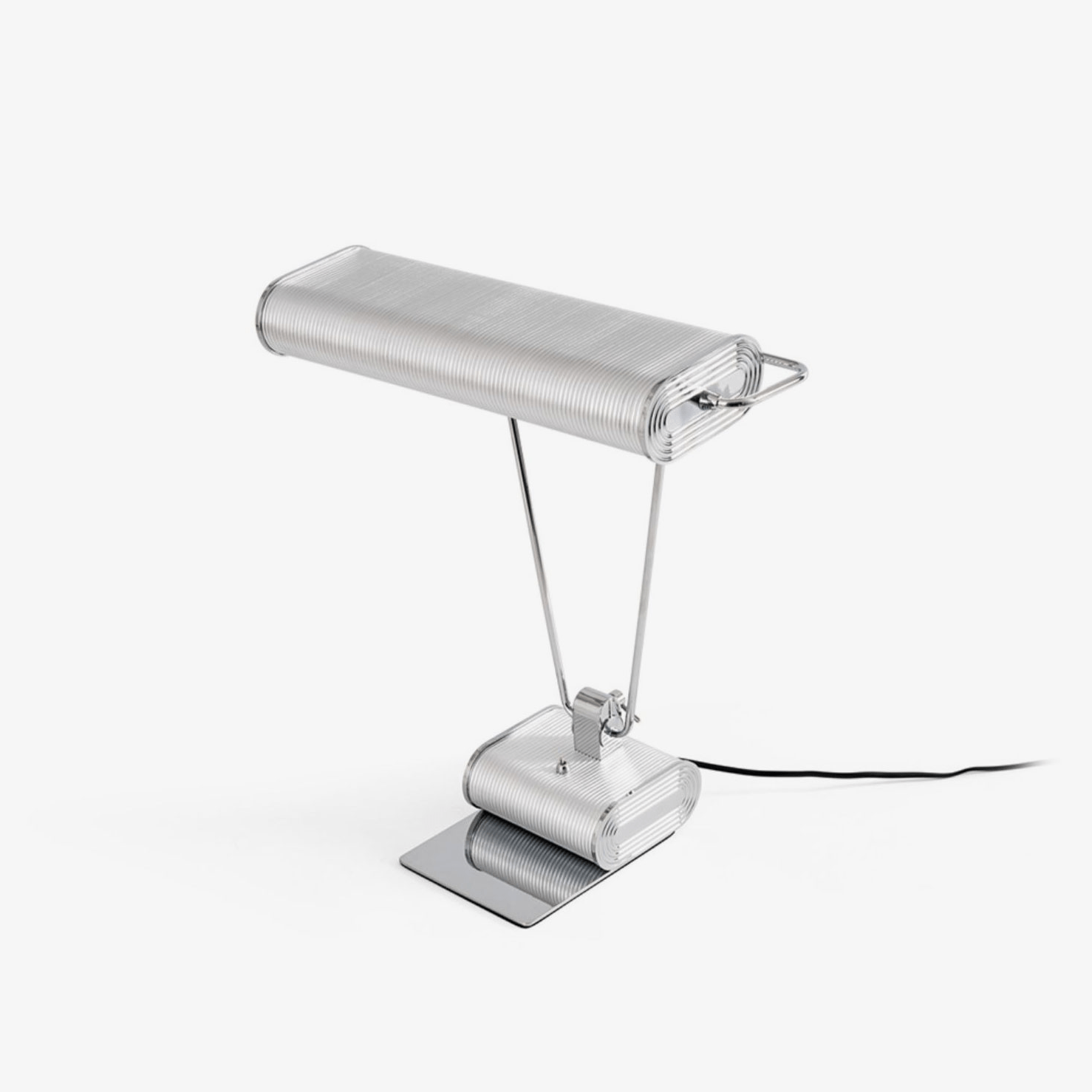 Chrome Modern Metal Table Lamp