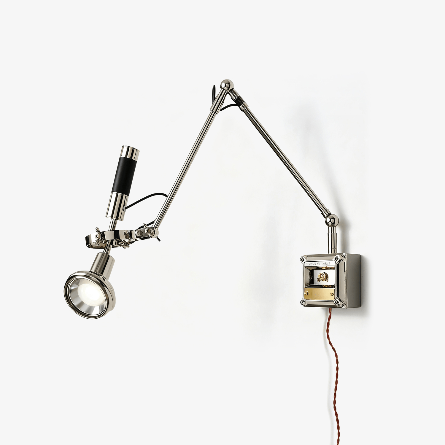 Beam Industrial Metal Wall Lamp