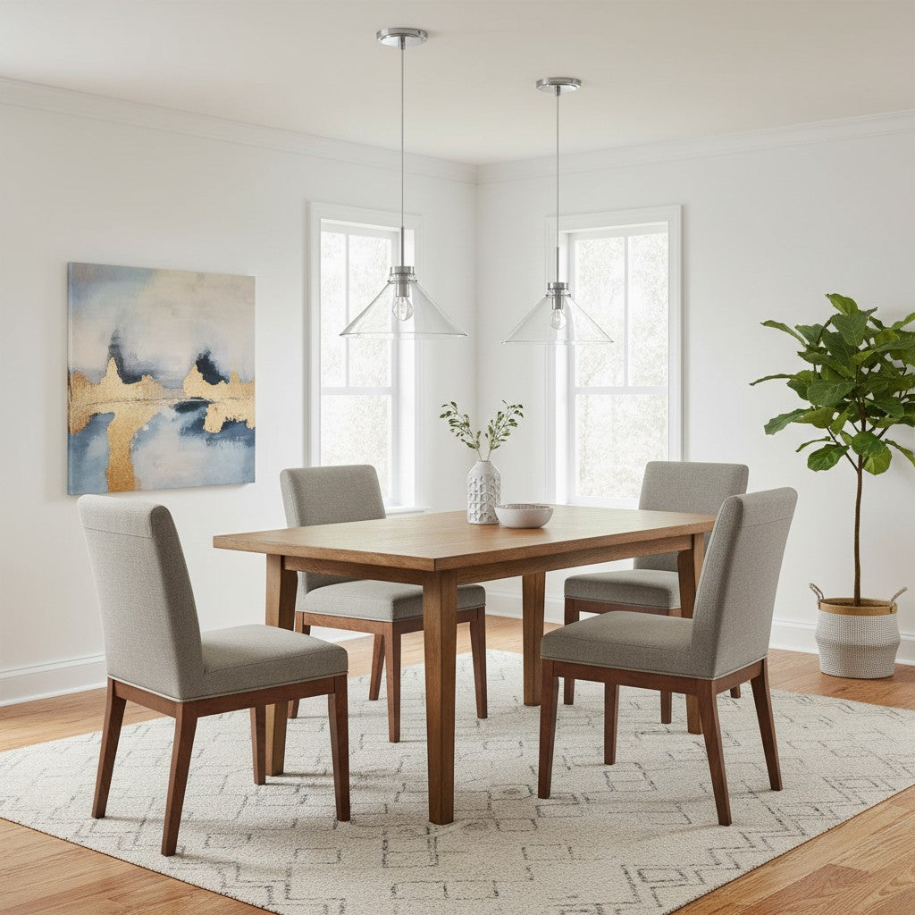 Grange Pendant Light Metal&Glass