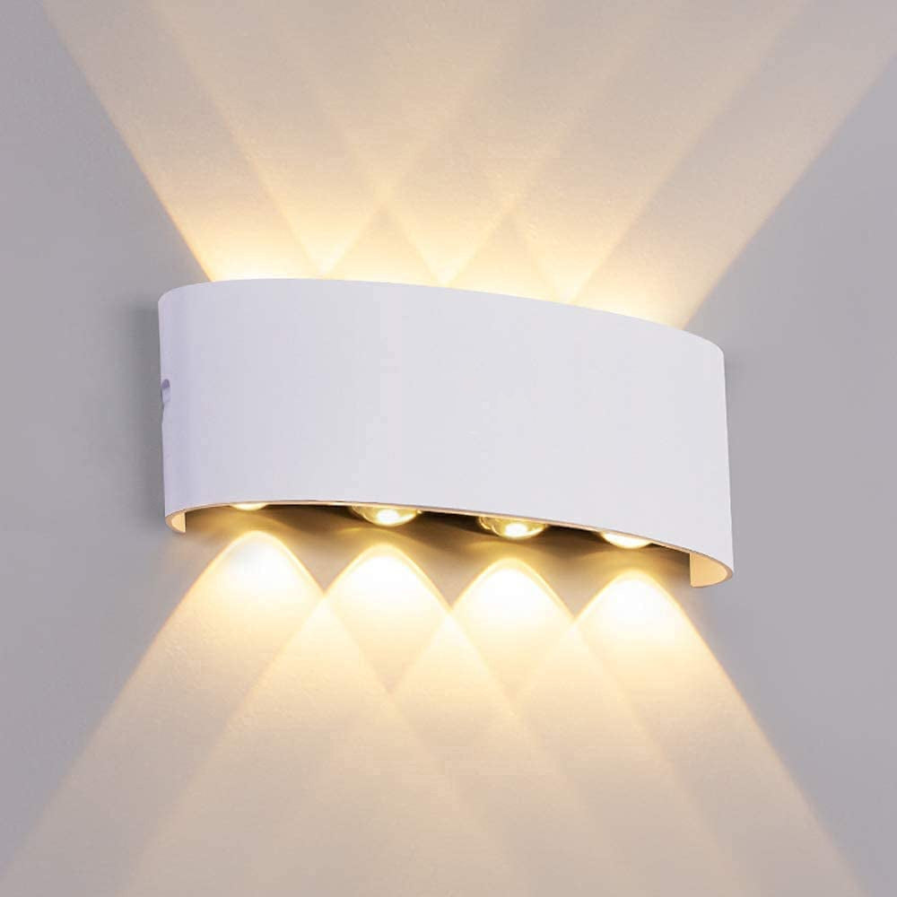 Ray Modern Simple Metal Fixtures Up And Down LED Light Wall Lamp