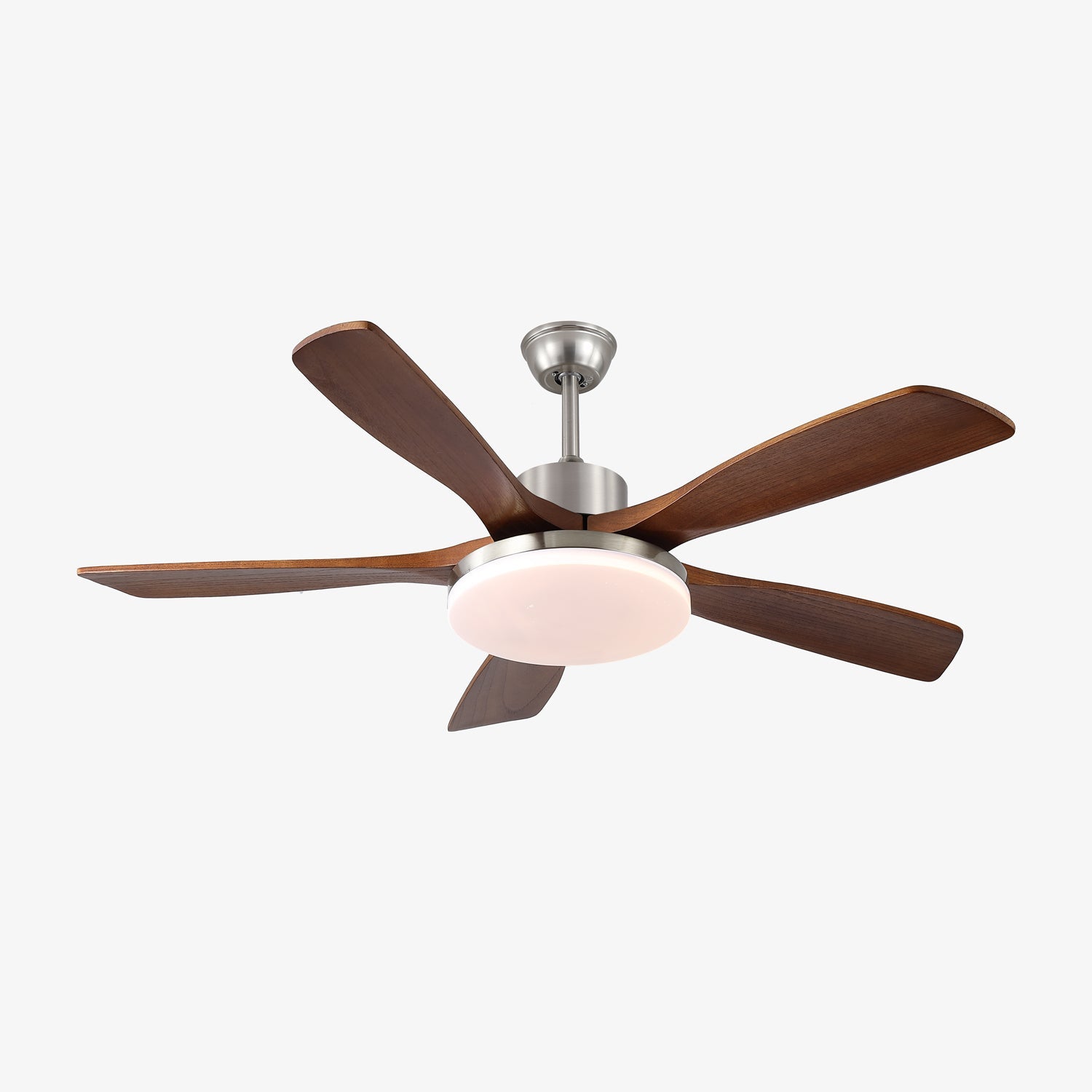 Orvian Modern Wood Ceiling Fan Light - Letslighting