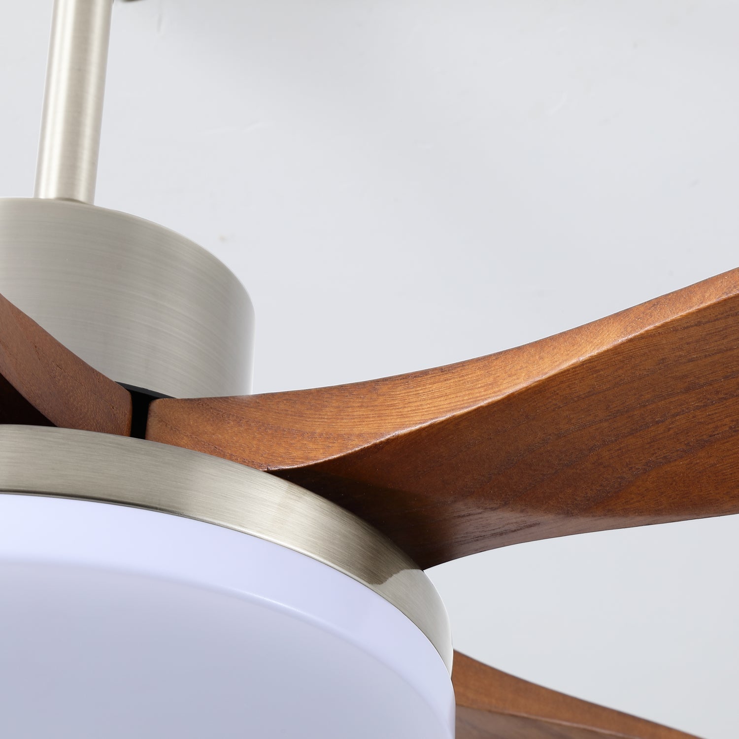 Orvian Modern Wood Ceiling Fan Light - Letslighting