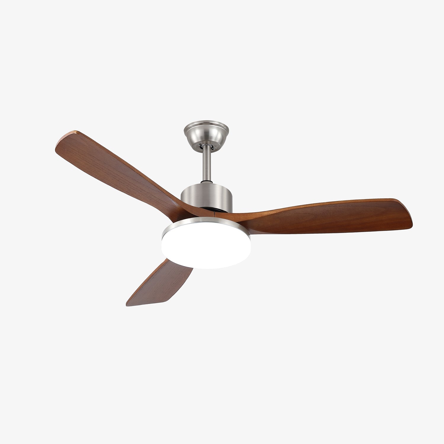 Orvian Modern Wood Ceiling Fan Light - Letslighting