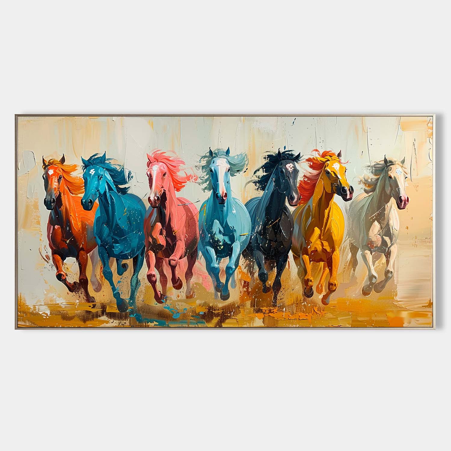 Contemporary Horse Art #HA007 - Letslighting