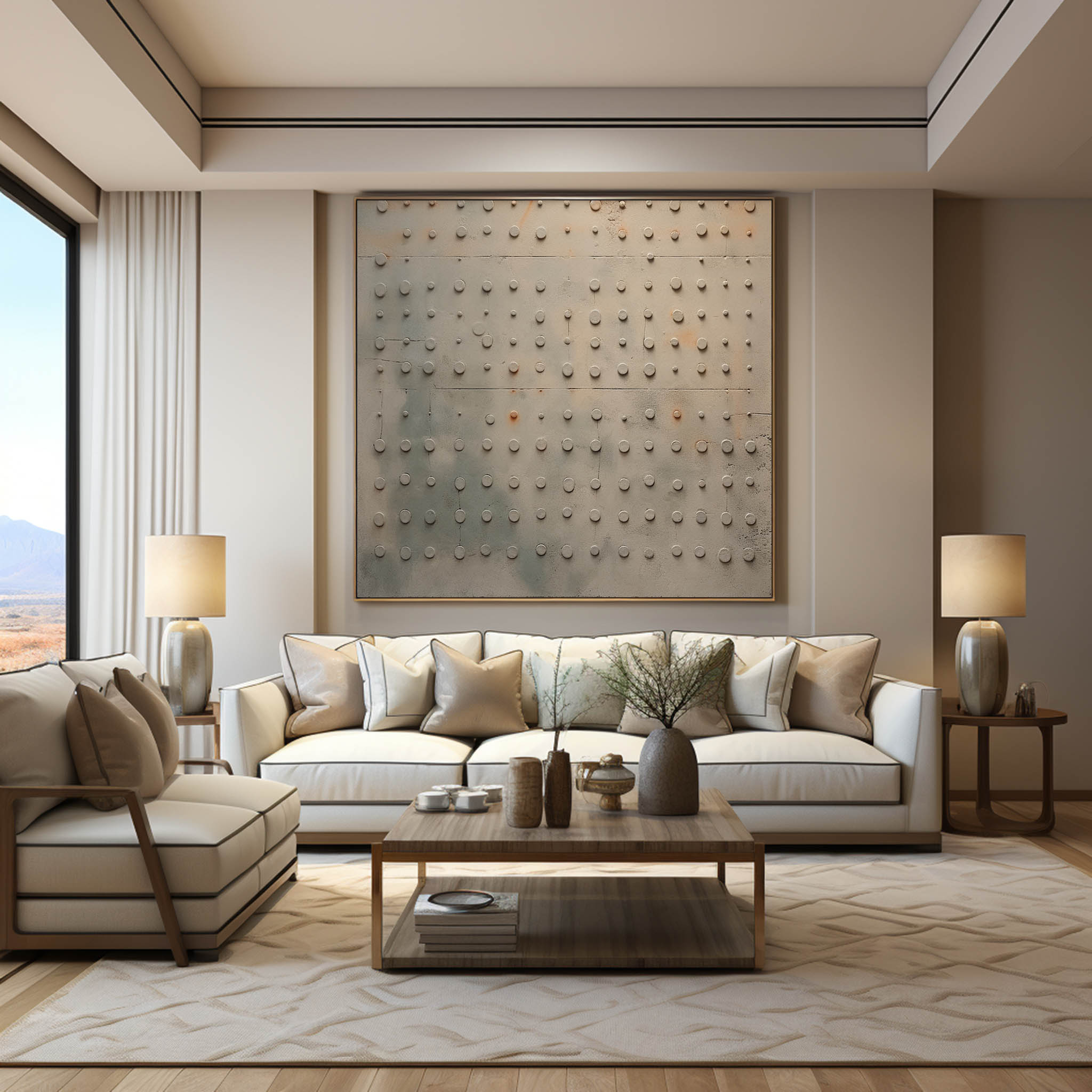 Wabi-Sabi Wall Art #TX303 - Letslighting