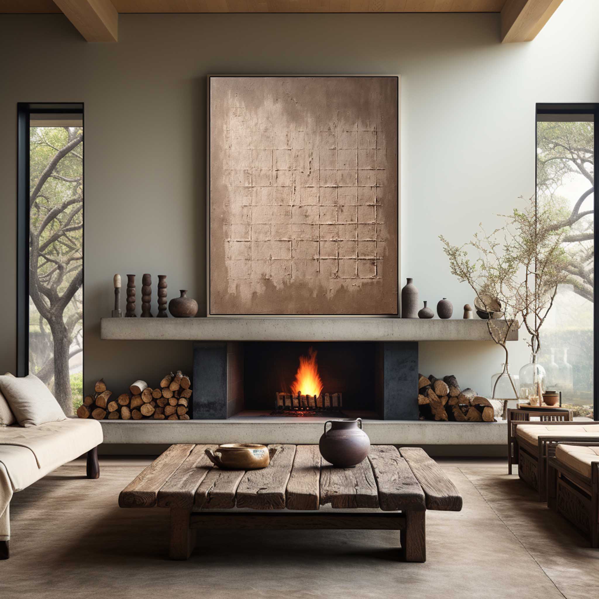 Wabi-Sabi Wall Art #TX236 - Letslighting