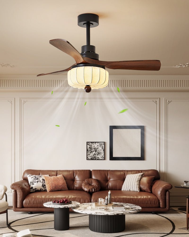 Elira Vintage Ceiling Fan Light - Letslighting