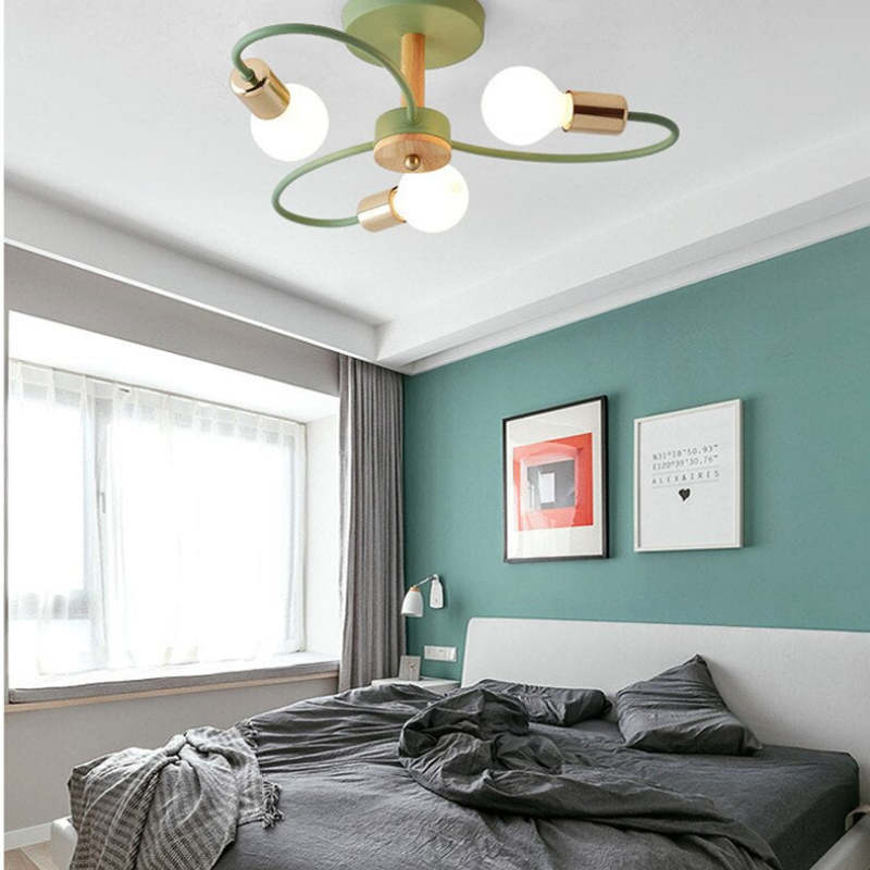 Arisha Elegant Glass Flush Mount Ceiling Light - Letslighting