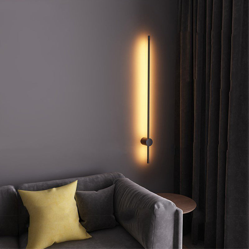 Arisha Minimalist Rotatable Linear LED Outdoor Wall Lamp Corridor Garden