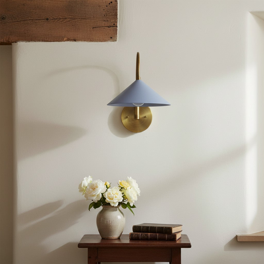 Disc Metal Vintage Wall Sconce Vintage Bedroom