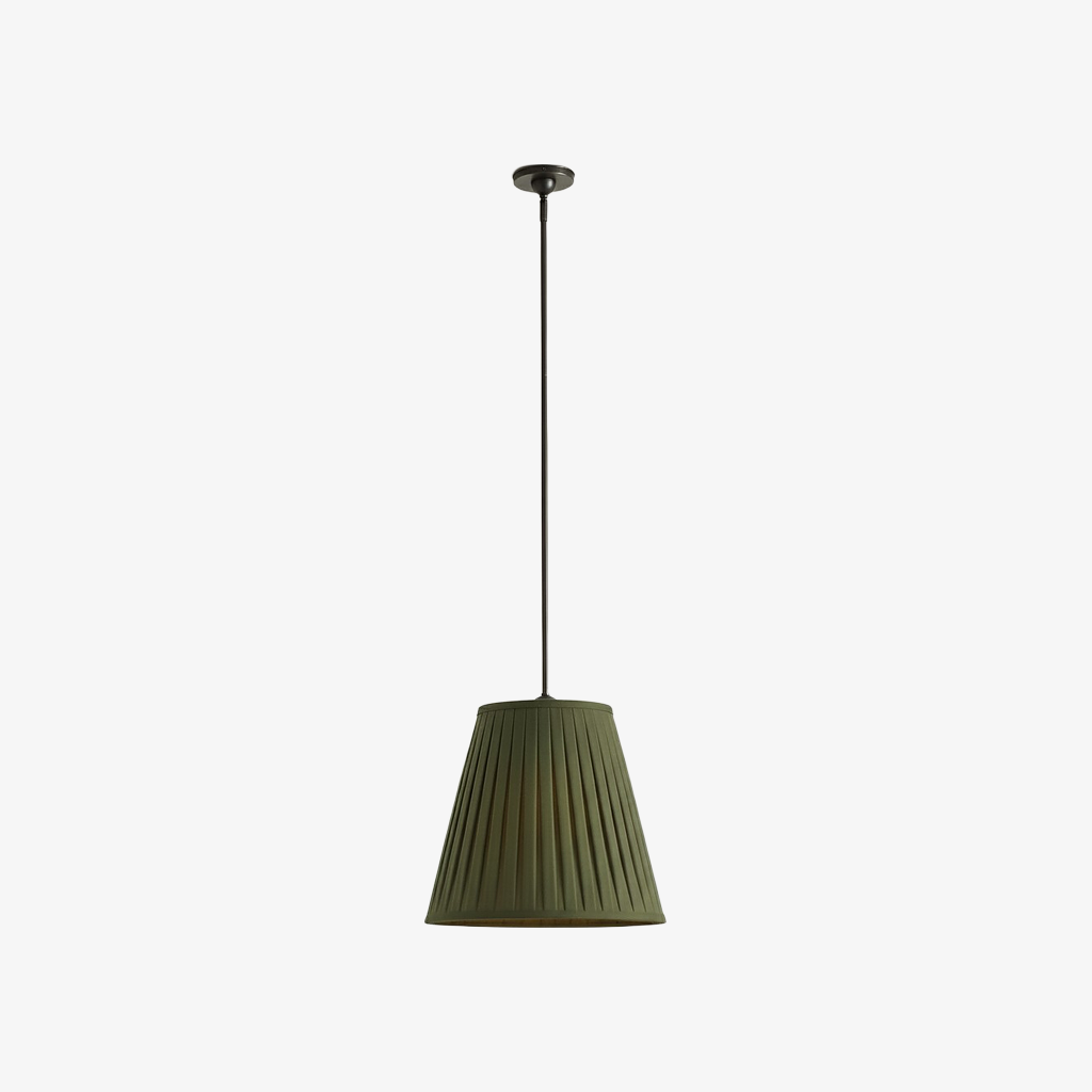 Grace Fabric Pleated Shade Pendant Light