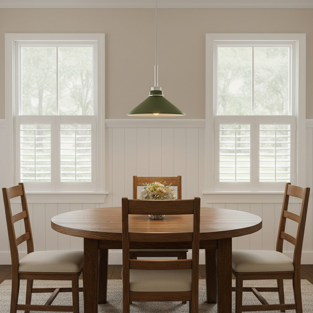 Grange Pendant Light Metal&Glass