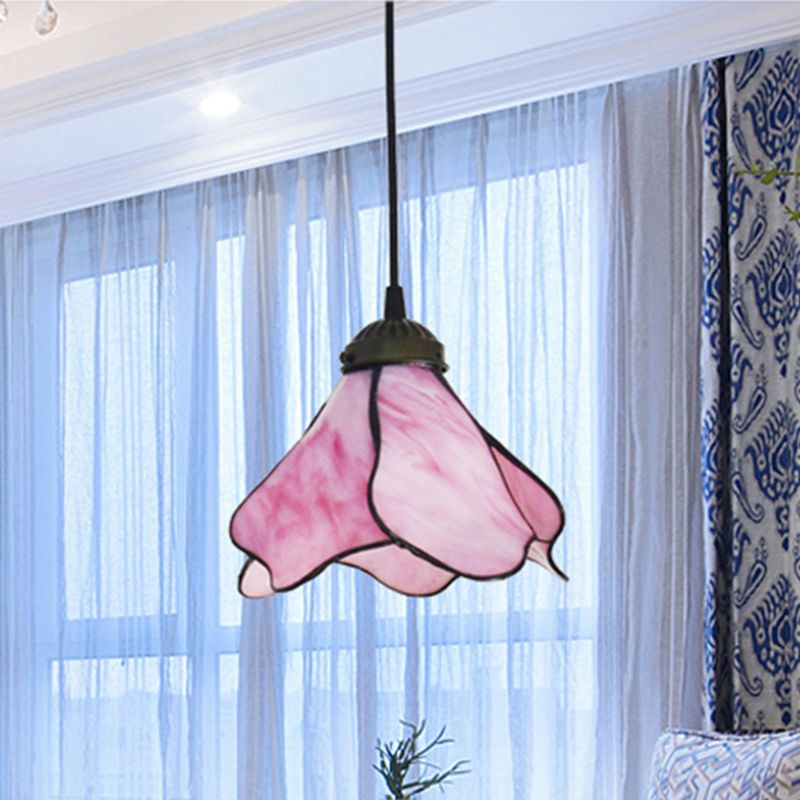 Ray Flower Resin Pendant Light 1/3 Heads