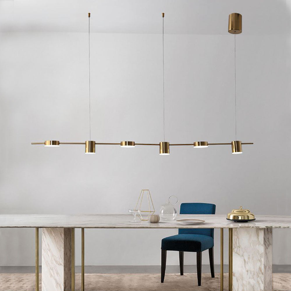 Arisha Minimalist Multi Metal Pendant Light